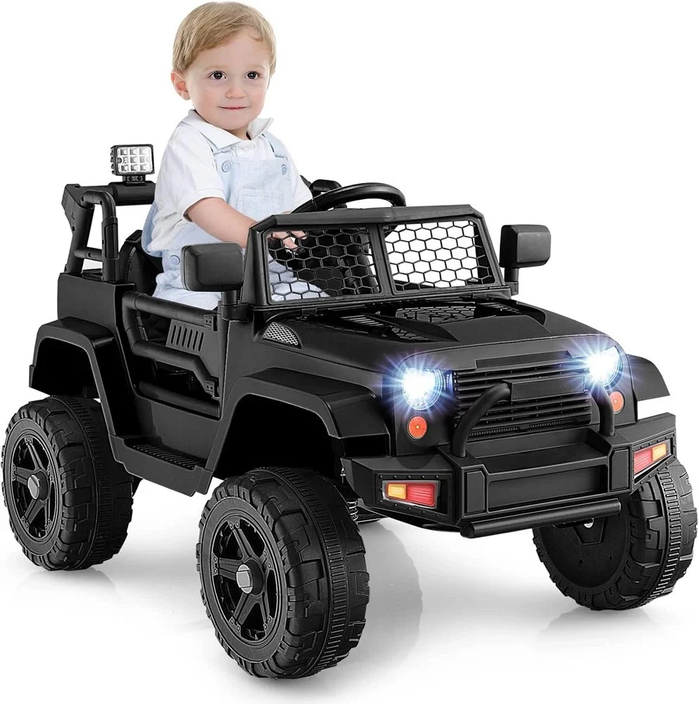 Carrito eléctrico de juguete para niños con control remoto todo terreno resistente - Image 7