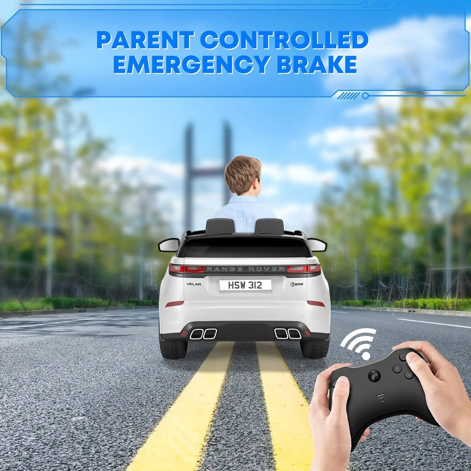Carro eléctrico para niñas con batería recargable, control remoto, música y luces - Image 7