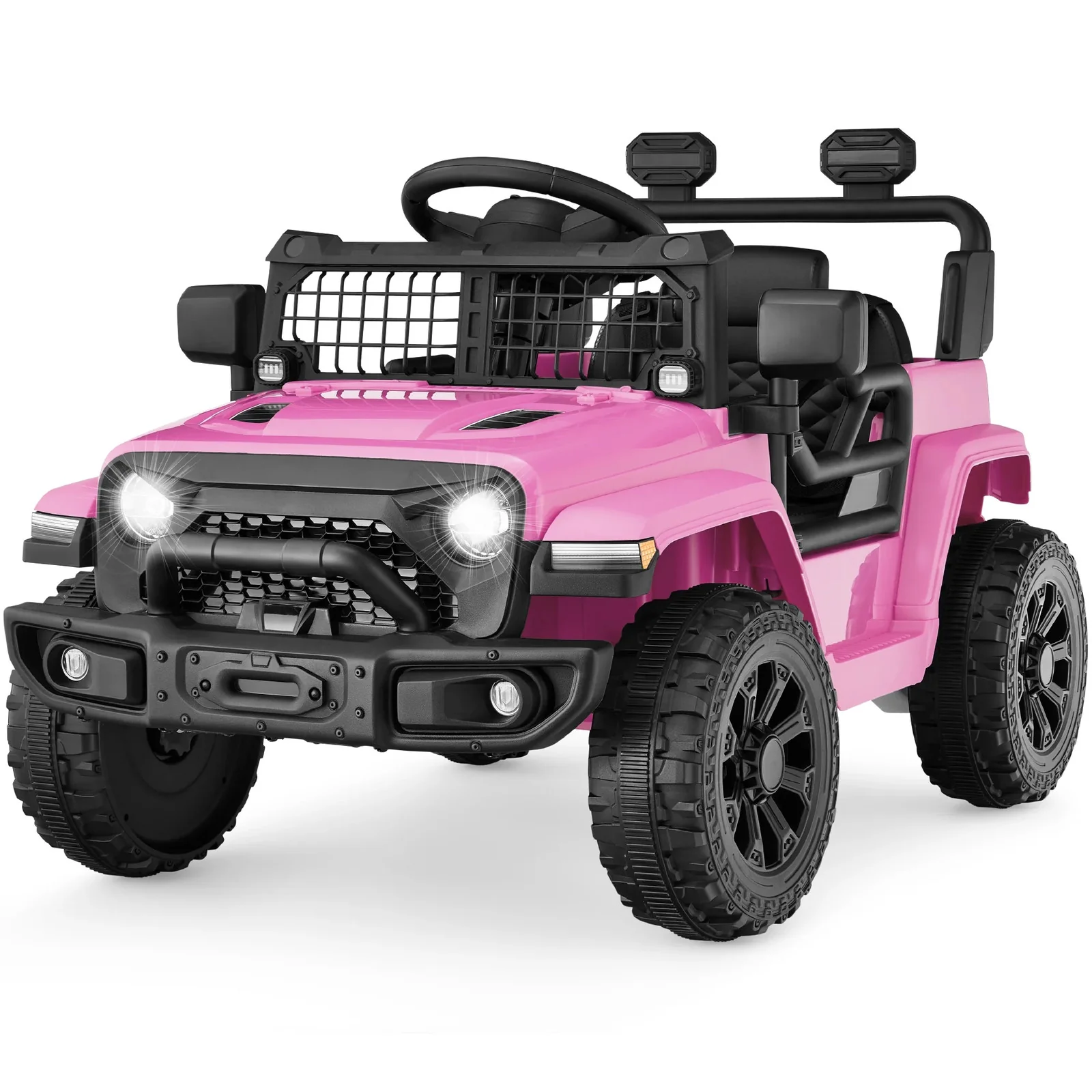 Coche eléctrico montable para niños con control remoto para jugar y conducir