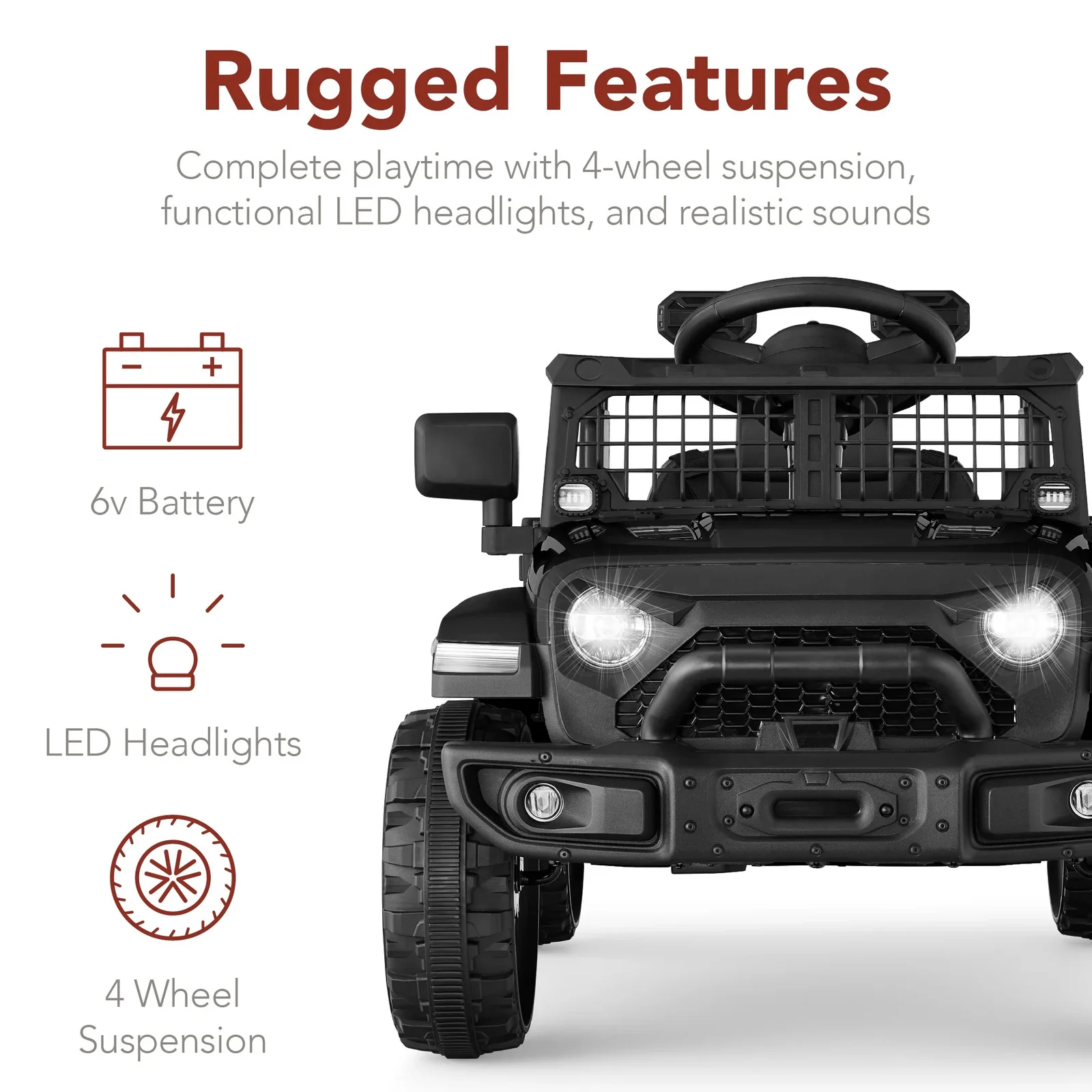 Coche eléctrico montable para niños con control remoto para jugar y conducir - Image 7