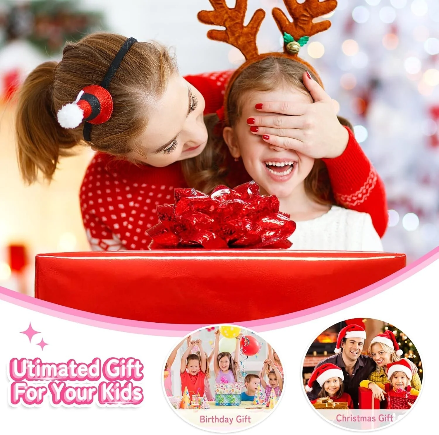 Electric Ride-On Car for Kids Ages 3-5 with Lights for Riding and Playing - Image 7