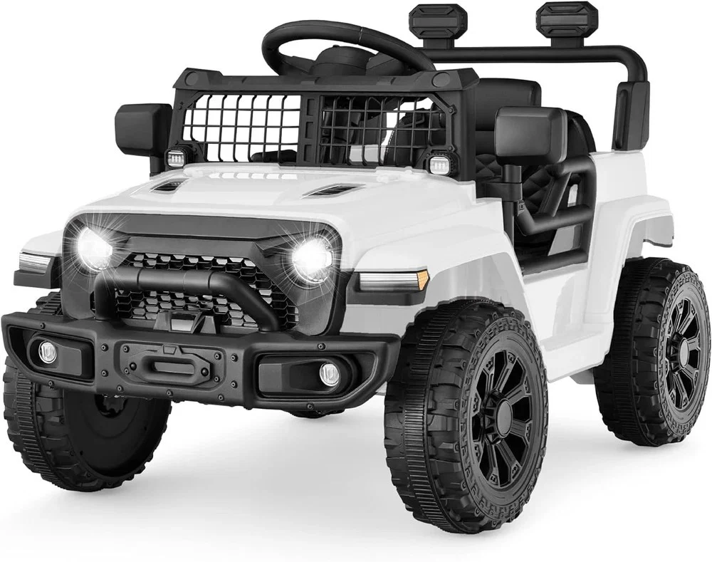 Carro Eléctrico para Niños de 3 a 5 Años con Luces para Montar y Conducir - Image 12