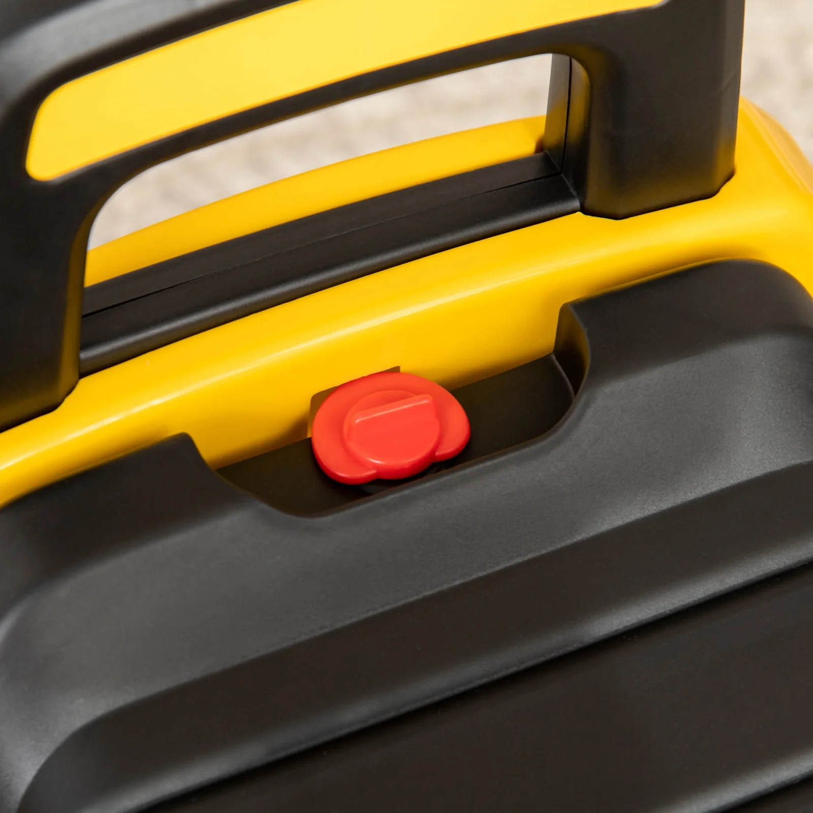 Licensed Kids Ride-On Excavator with Manual Shovel in Yellow - Image 9