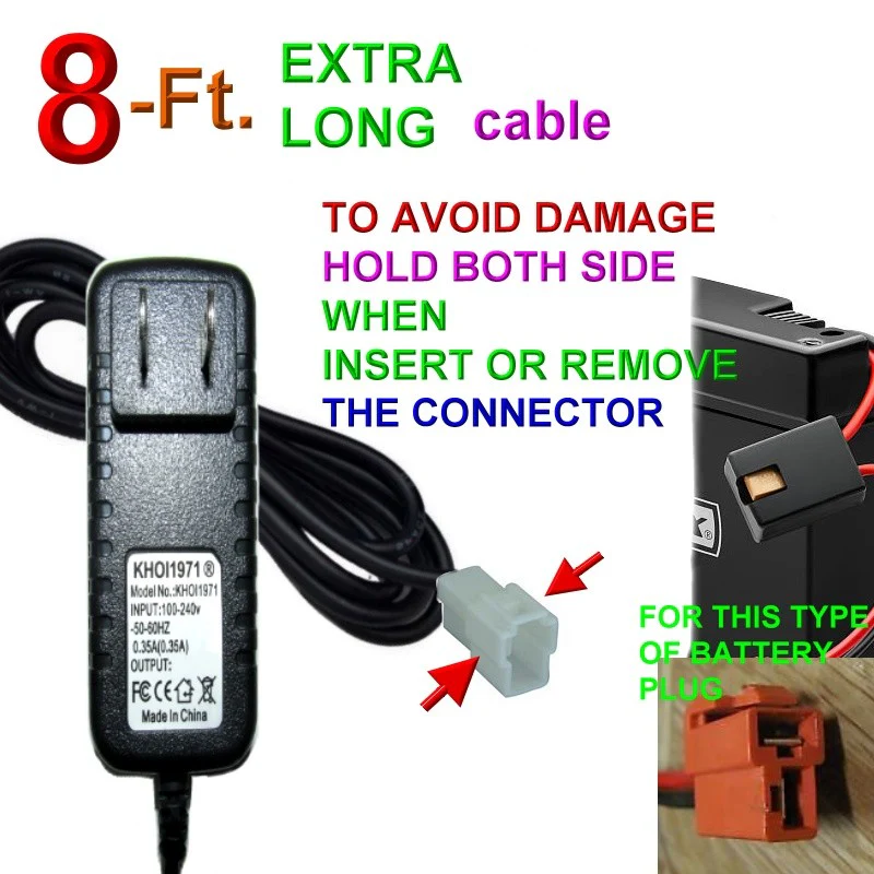6V AC Charger Adapter for BMW X6 Ride-On Battery Powered Toy - Image 5