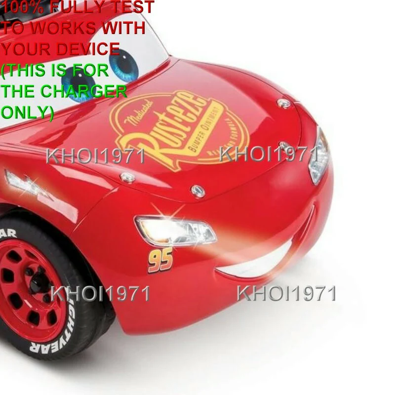 AC Charger Adapter for Huffy Disney Pixar Cars 3 Lightning McQueen Ride-On Vehicle - Image 4