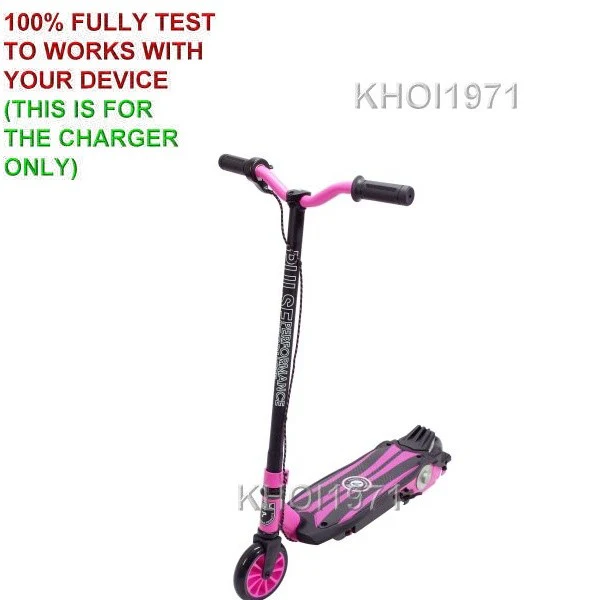 12V 80W Electric Scooter Charger AC Adapter Pink Pulse Performance Revster - Image 2