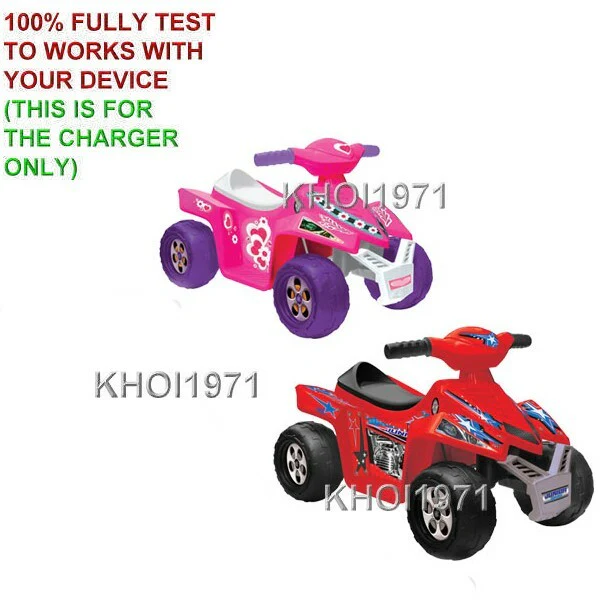 AC Adapter Charger for Kid Motorz Superb Quad Ride-On Model 1517 - Image 5