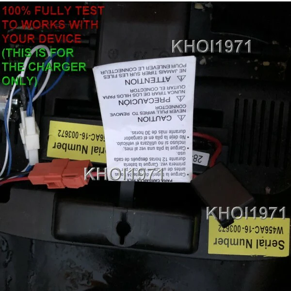AC Adapter Charger for Mini Cooper S Ride-On Vehicle Models W456AC-R, W456AC-Y, W446AC - Image 5