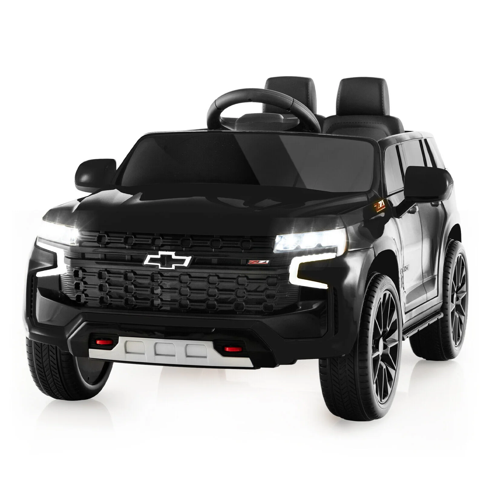 Chevrolet Tahoe 12V Electric Ride-On Truck for Kids with Remote Control, Lights, and Music - Image 7