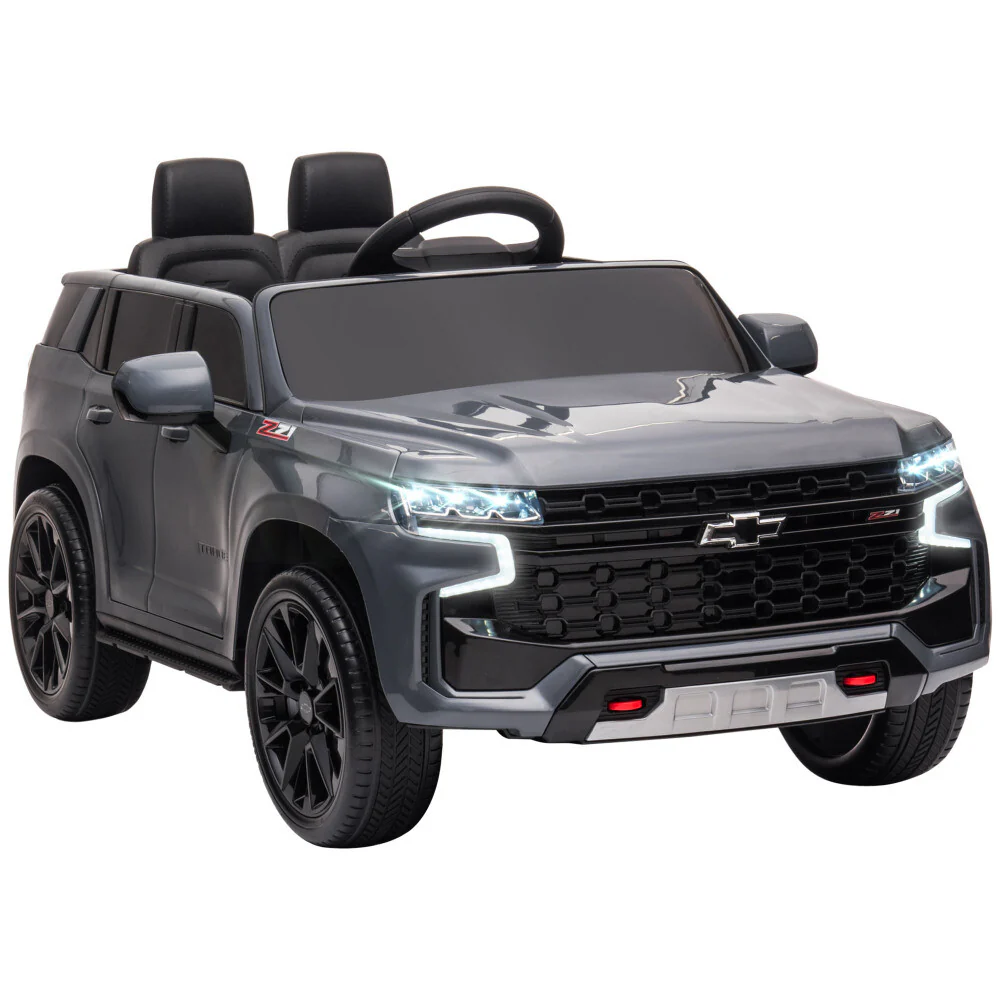Licensed Chevrolet Tahoe 12V Battery-Powered Electric Ride-On Car for Kids - Image 12