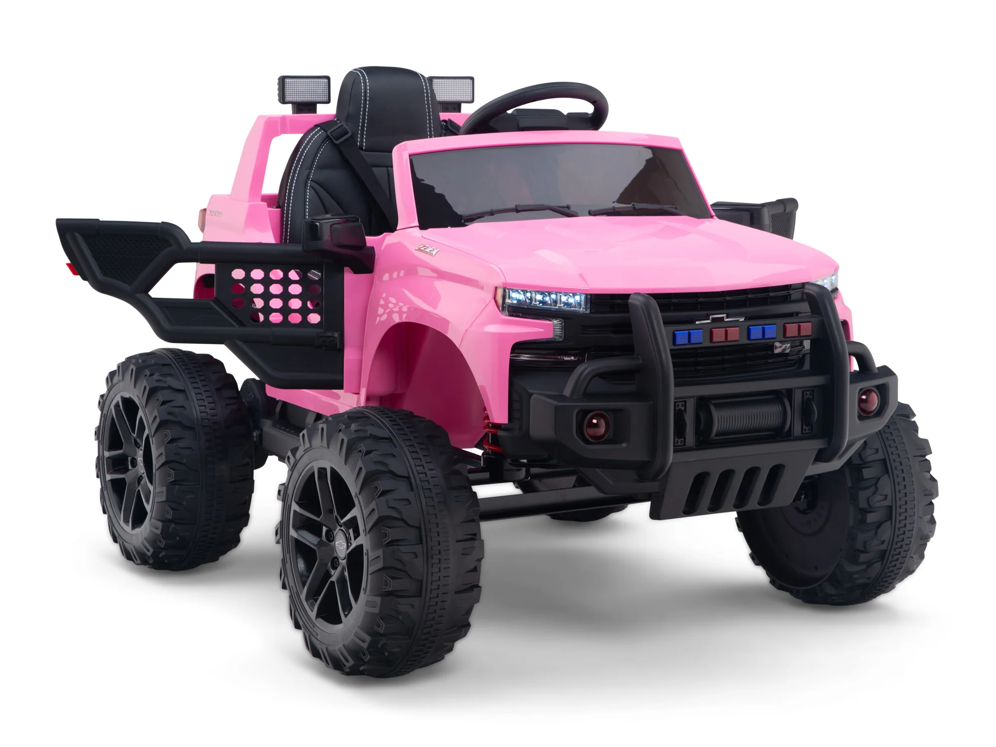 Chevy Silverado Monster Pickup Truck Ride On Toy Truck For Children W/Magic Cars® Wireless Parental Control - Image 100