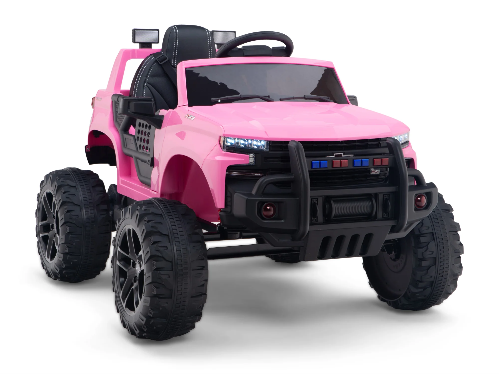 Chevy Silverado Monster Pickup Truck Ride On Toy Truck For Children W/Magic Cars® Wireless Parental Control - Image 102