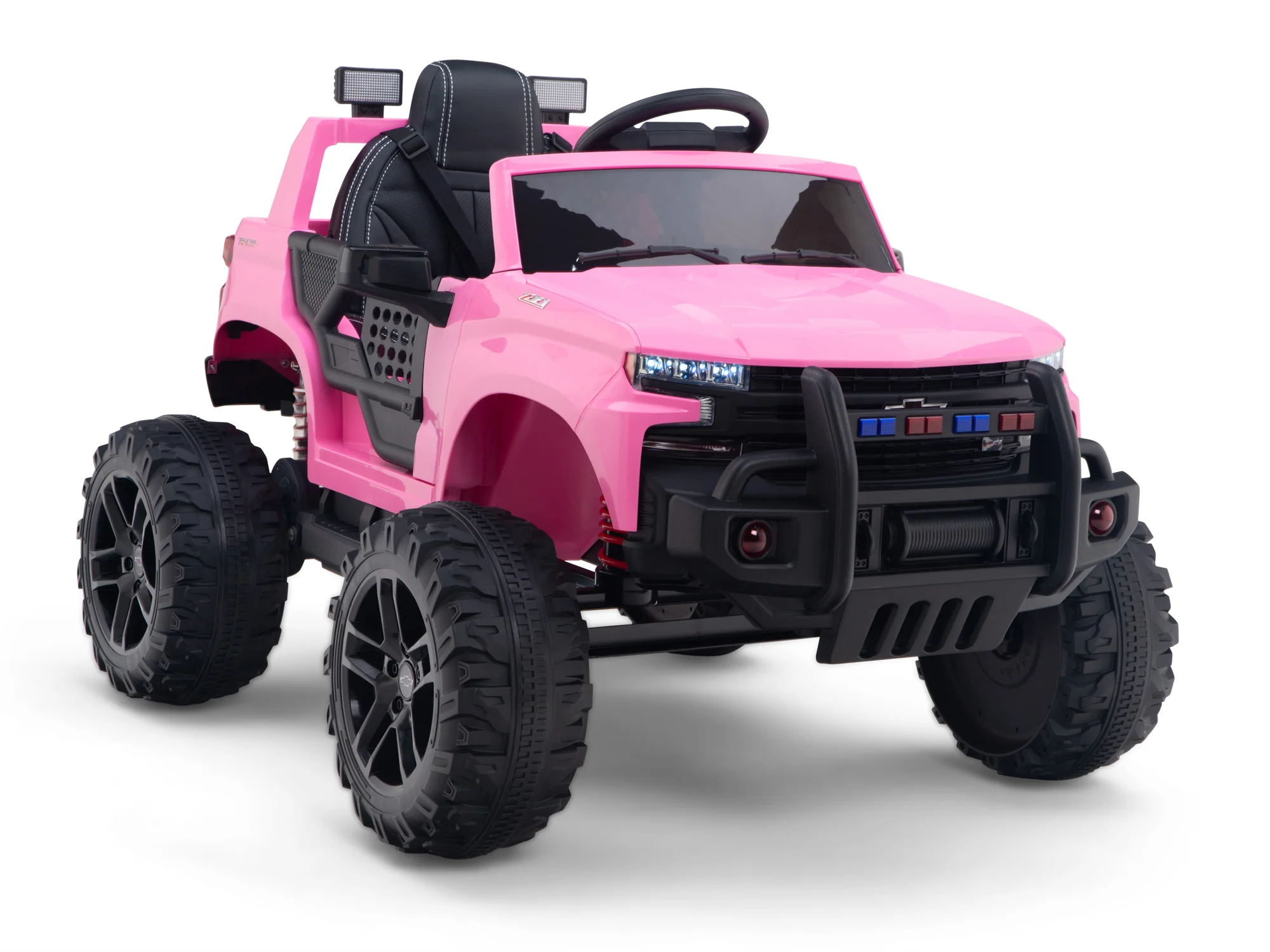 Chevy Silverado Monster Pickup Truck Ride On Toy Truck For Children W/Magic Cars® Wireless Parental Control - Image 104
