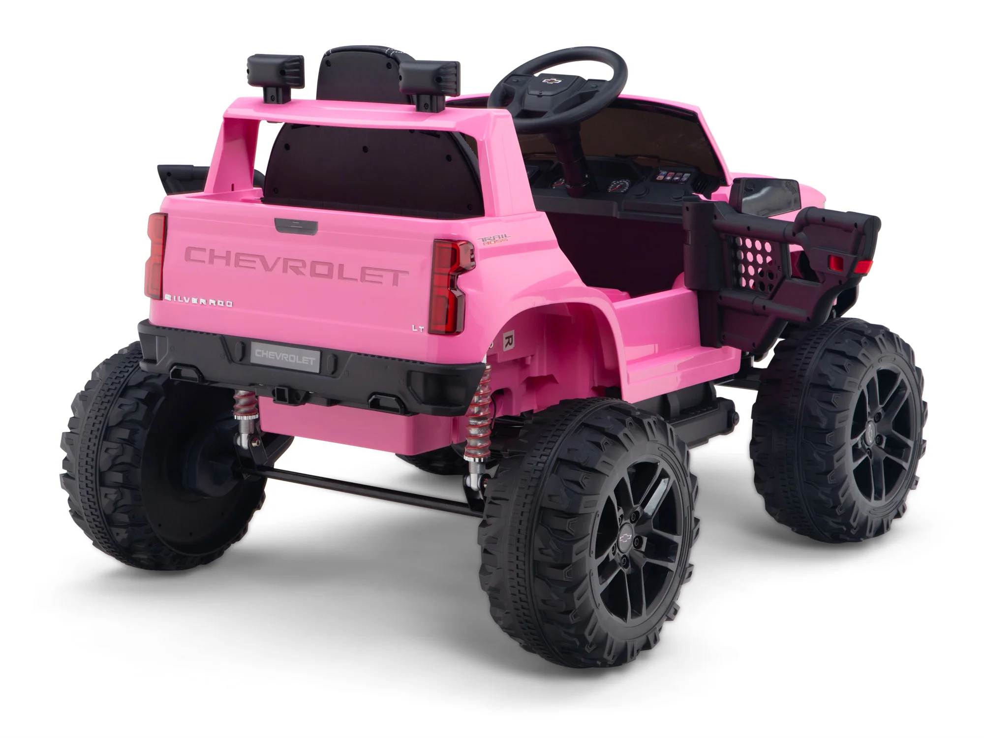 Chevy Silverado Monster Pickup Truck Ride On Toy Truck For Children W/Magic Cars® Wireless Parental Control - Image 107