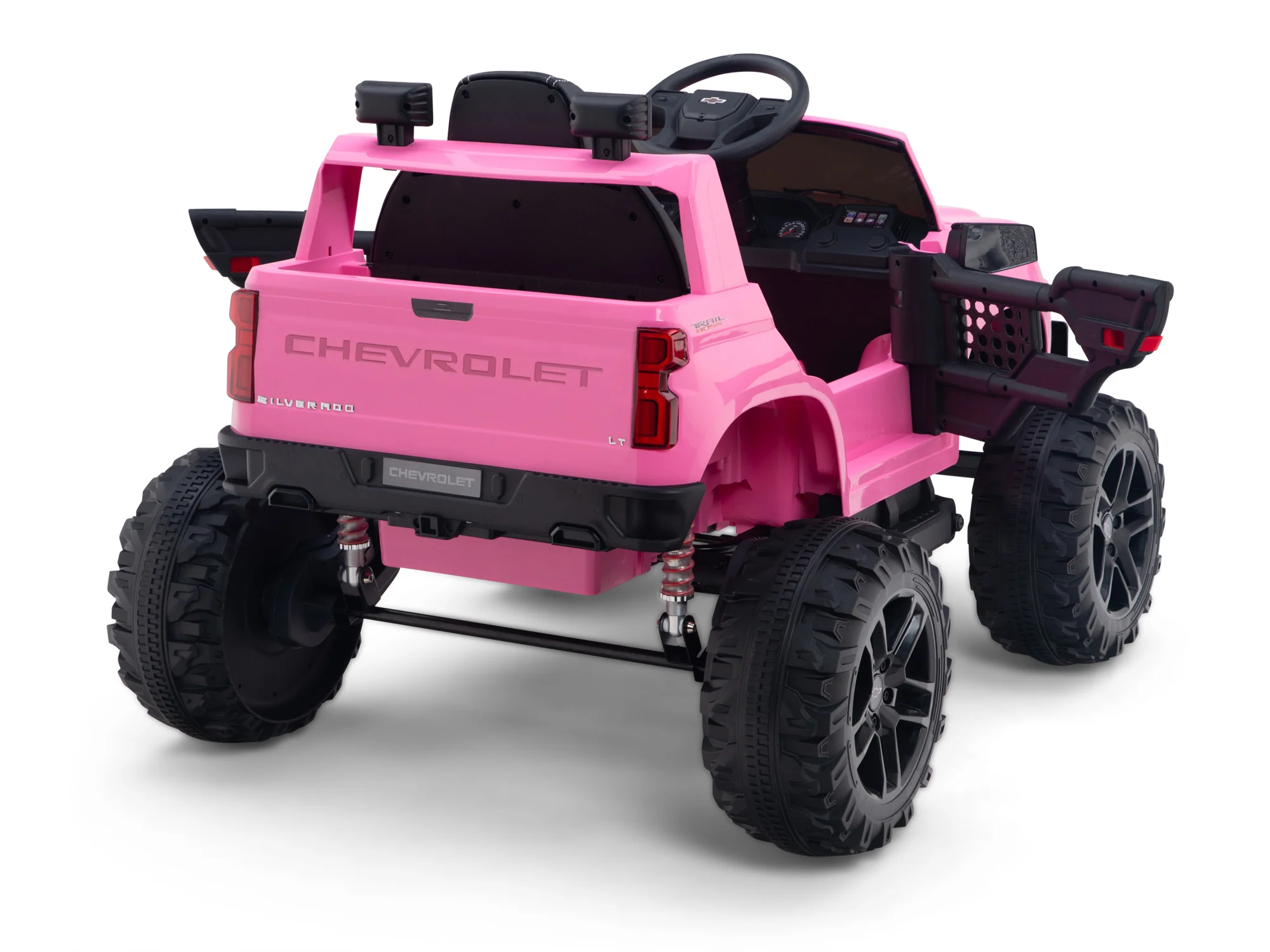 Chevy Silverado Monster Pickup Truck Ride On Toy Truck For Children W/Magic Cars® Wireless Parental Control - Image 109