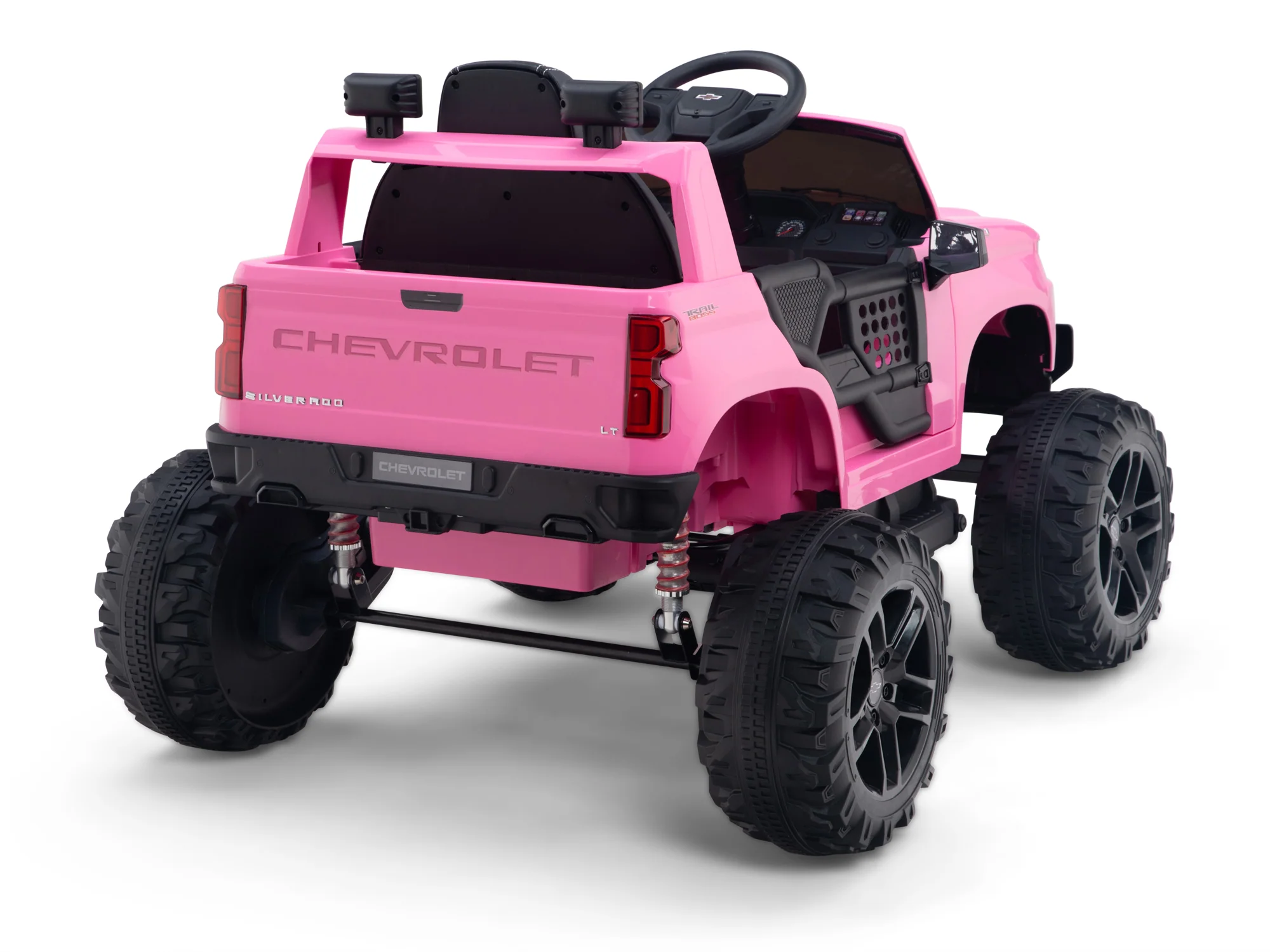 Chevy Silverado Monster Pickup Truck Ride On Toy Truck For Children W/Magic Cars® Wireless Parental Control - Image 110