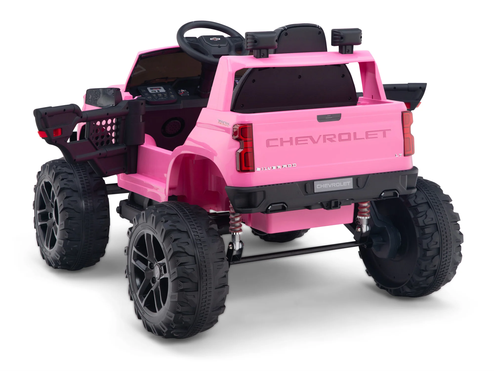 Chevy Silverado Monster Pickup Truck Ride On Toy Truck For Children W/Magic Cars® Wireless Parental Control - Image 116
