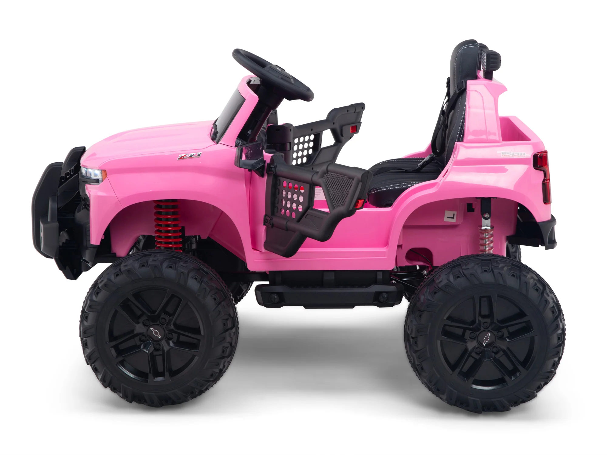 Chevy Silverado Monster Pickup Truck Ride On Toy Truck For Children W/Magic Cars® Wireless Parental Control - Image 119