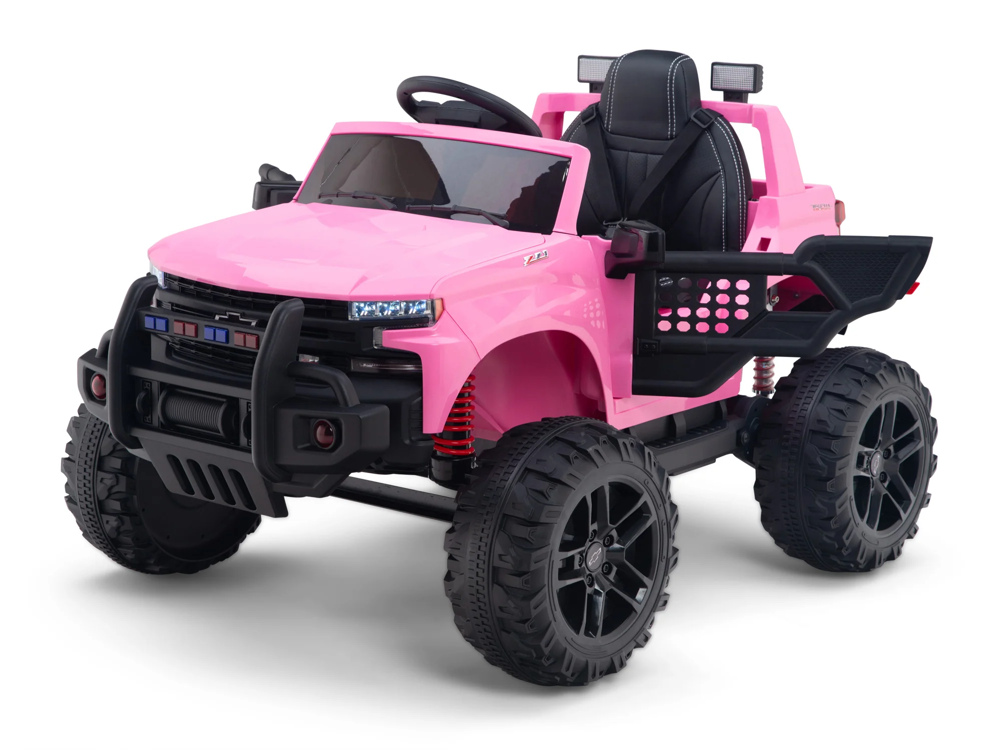 Chevy Silverado Monster Pickup Truck Ride On Toy Truck For Children W/Magic Cars® Wireless Parental Control - Image 120