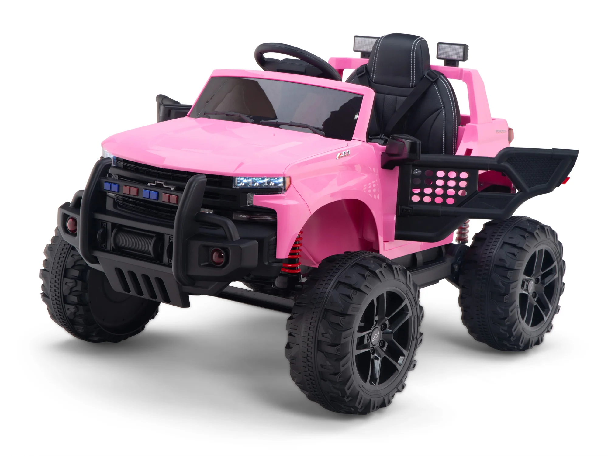 Chevy Silverado Monster Pickup Truck Ride On Toy Truck For Children W/Magic Cars® Wireless Parental Control - Image 121