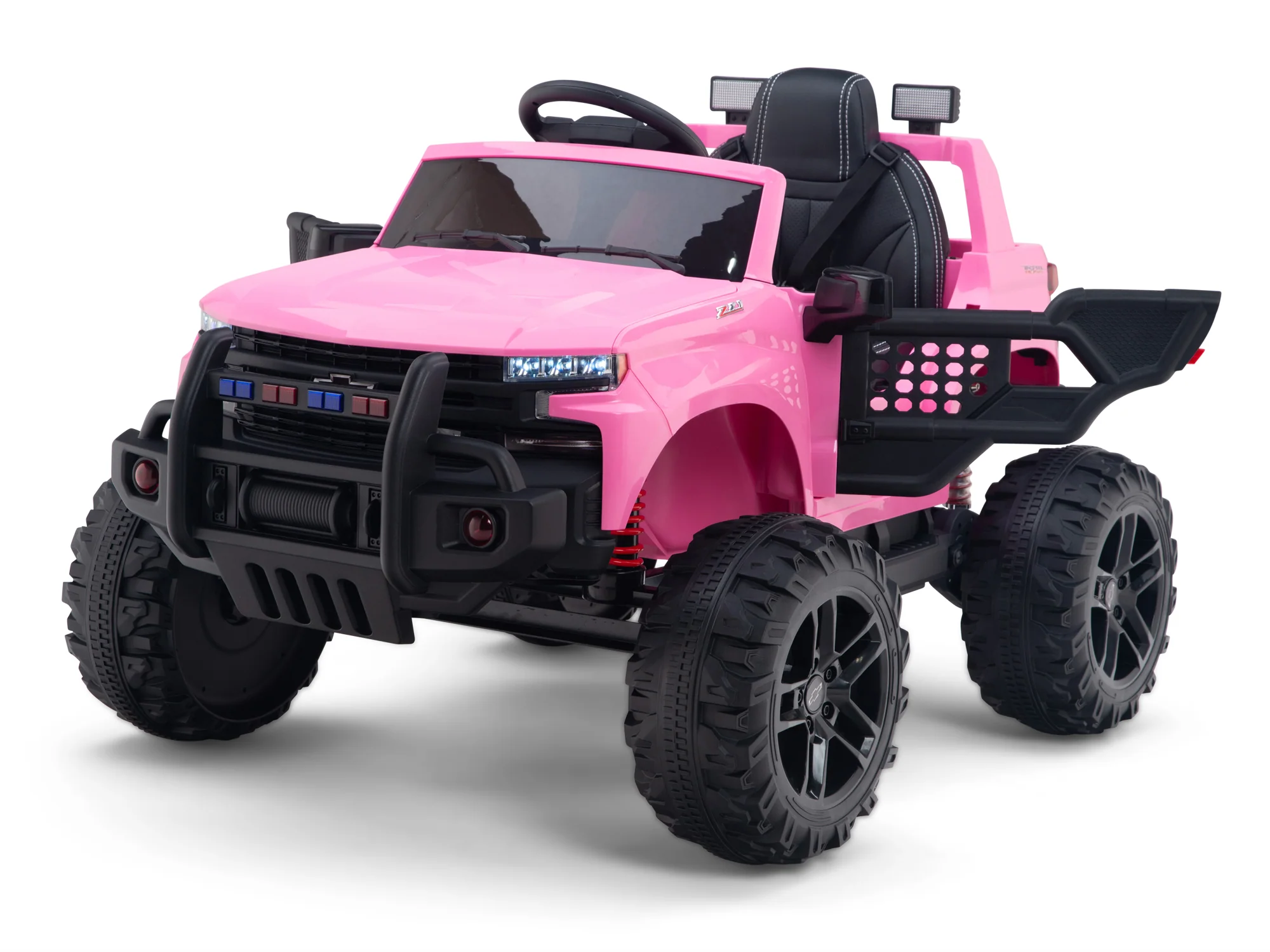 Chevy Silverado Monster Pickup Truck Ride On Toy Truck For Children W/Magic Cars® Wireless Parental Control - Image 122