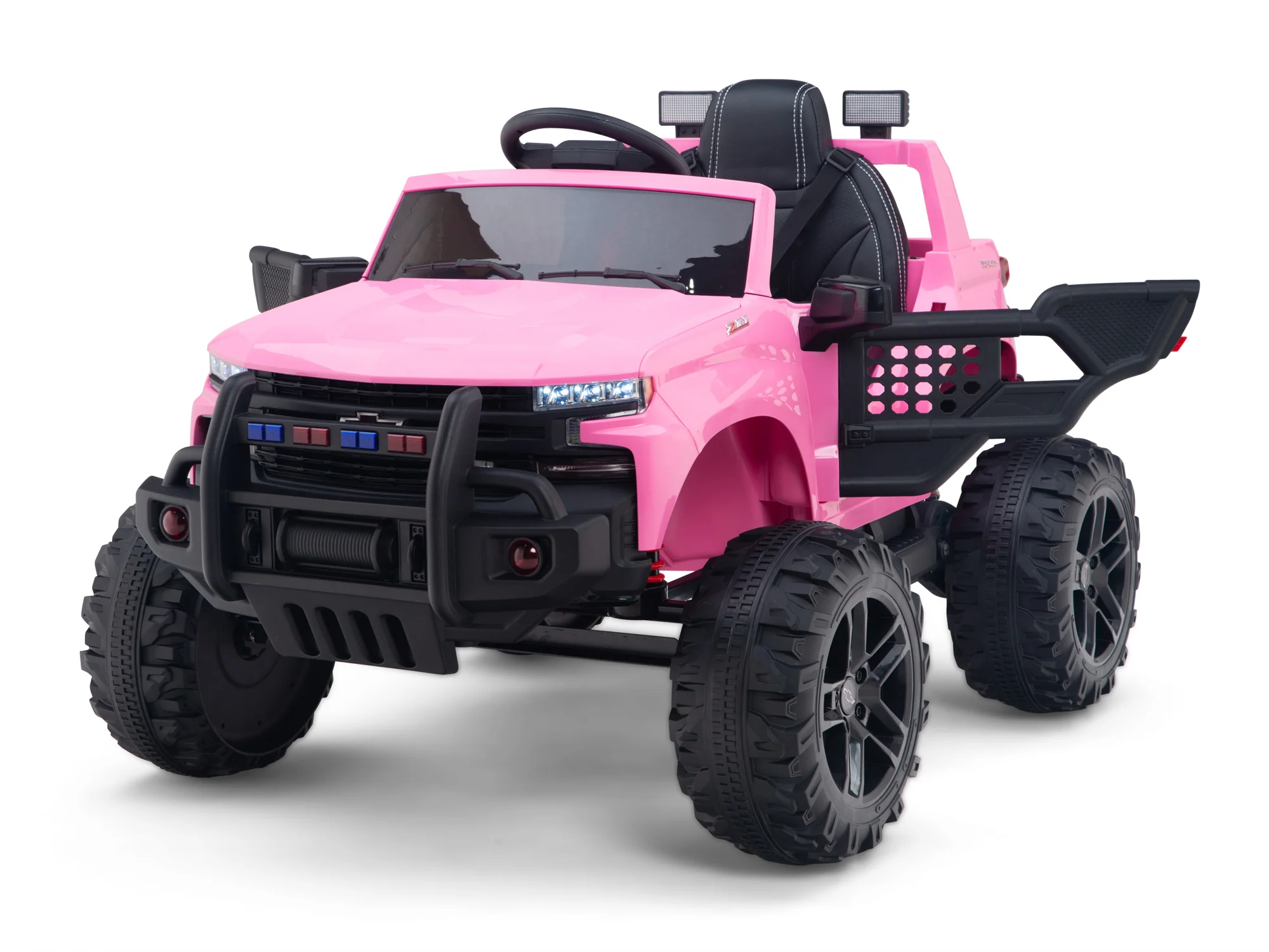 Chevy Silverado Monster Pickup Truck Ride On Toy Truck For Children W/Magic Cars® Wireless Parental Control - Image 123