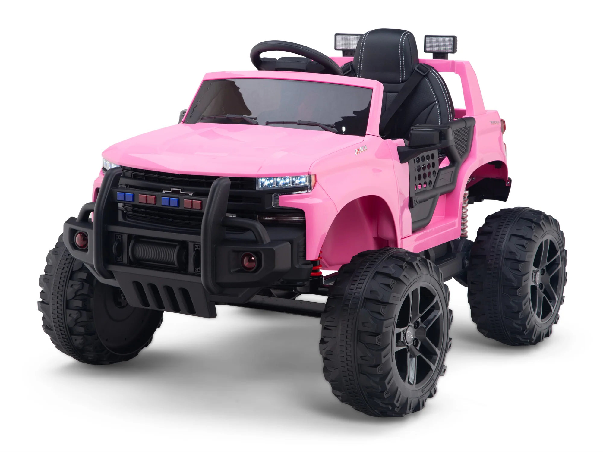 Chevy Silverado Monster Pickup Truck Ride On Toy Truck For Children W/Magic Cars® Wireless Parental Control - Image 124