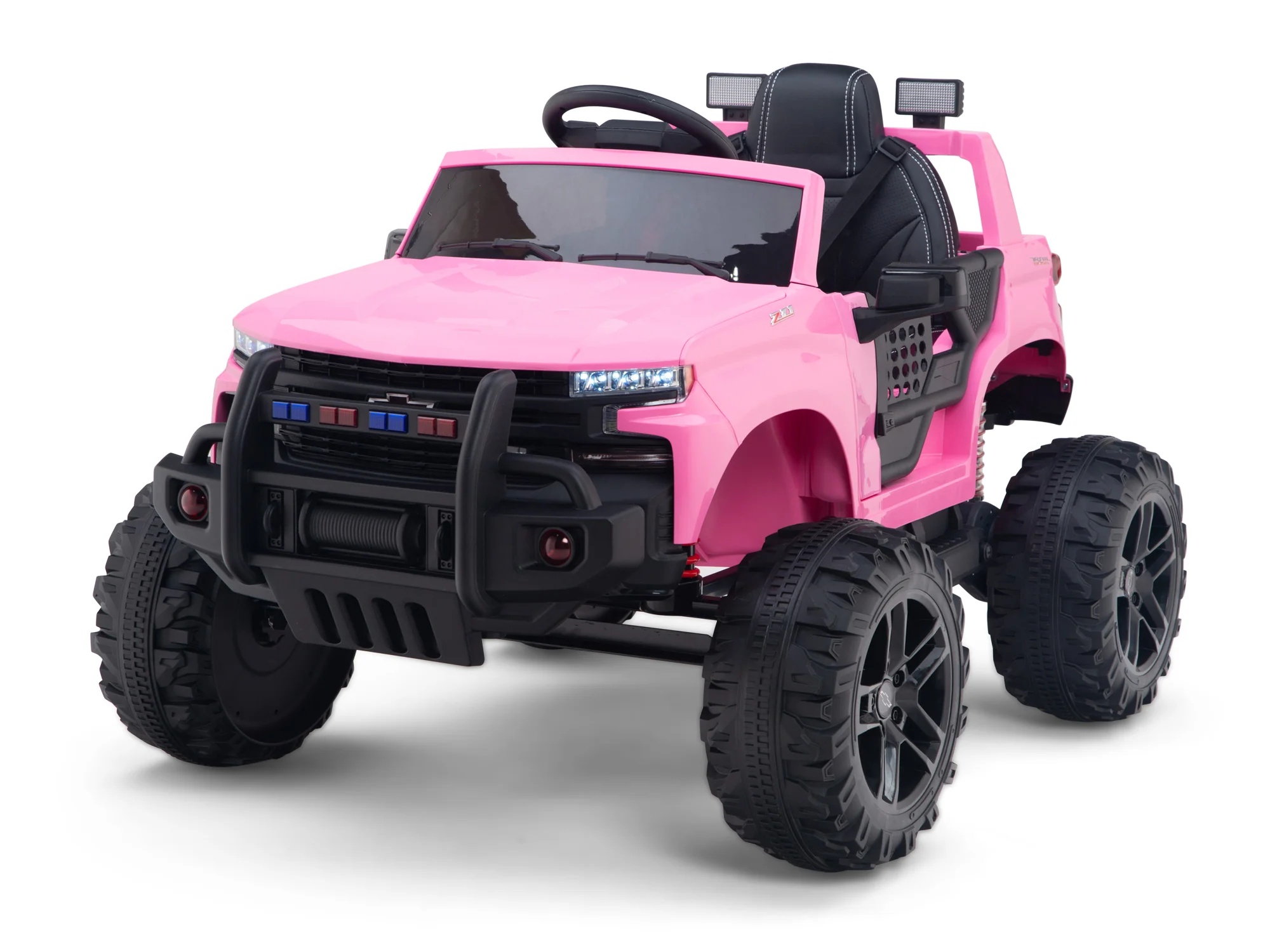 Chevy Silverado Monster Pickup Truck Ride On Toy Truck For Children W/Magic Cars® Wireless Parental Control - Image 125