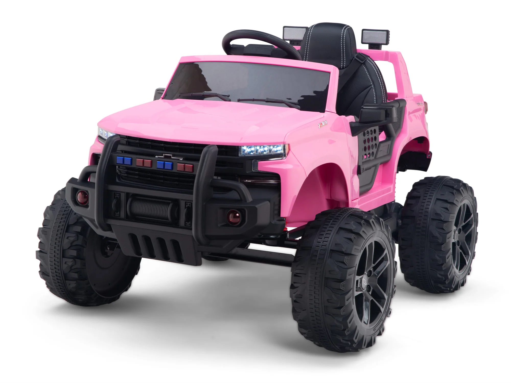 Chevy Silverado Monster Pickup Truck Ride On Toy Truck For Children W/Magic Cars® Wireless Parental Control - Image 126