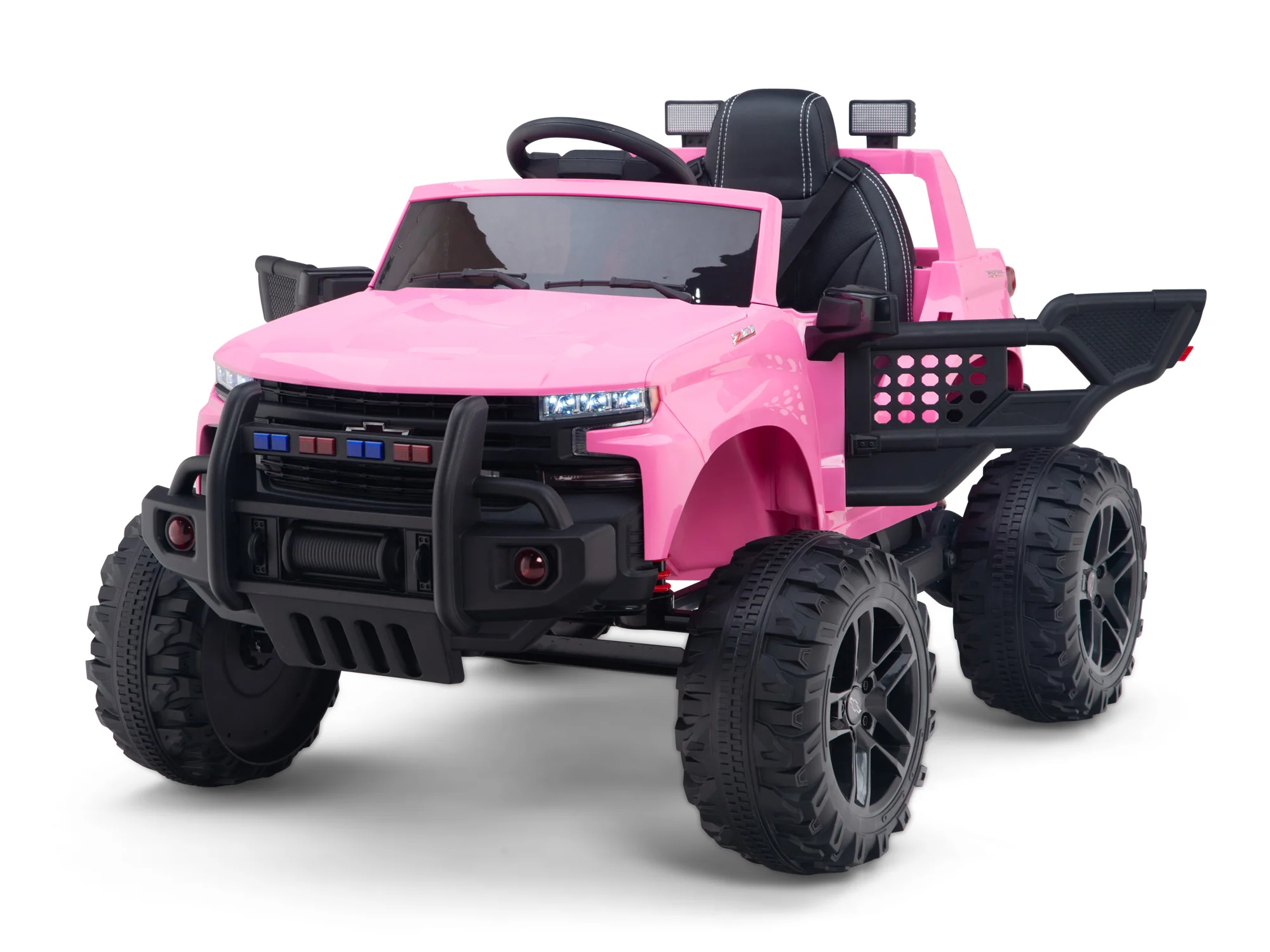 Chevy Silverado Monster Pickup Truck Ride On Toy Truck For Children W/Magic Cars® Wireless Parental Control - Image 129