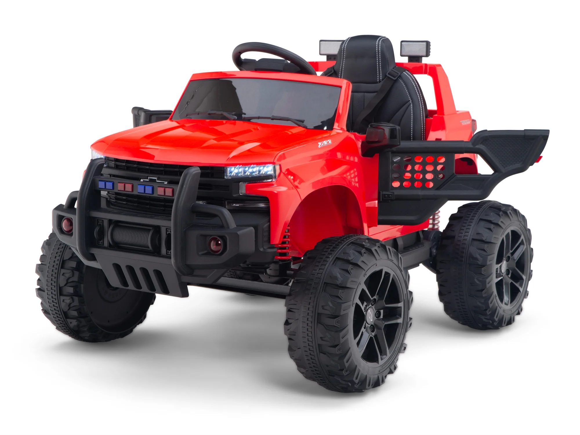 Chevy Silverado Monster Pickup Truck Ride On Toy Truck For Children W/Magic Cars® Wireless Parental Control - Image 13