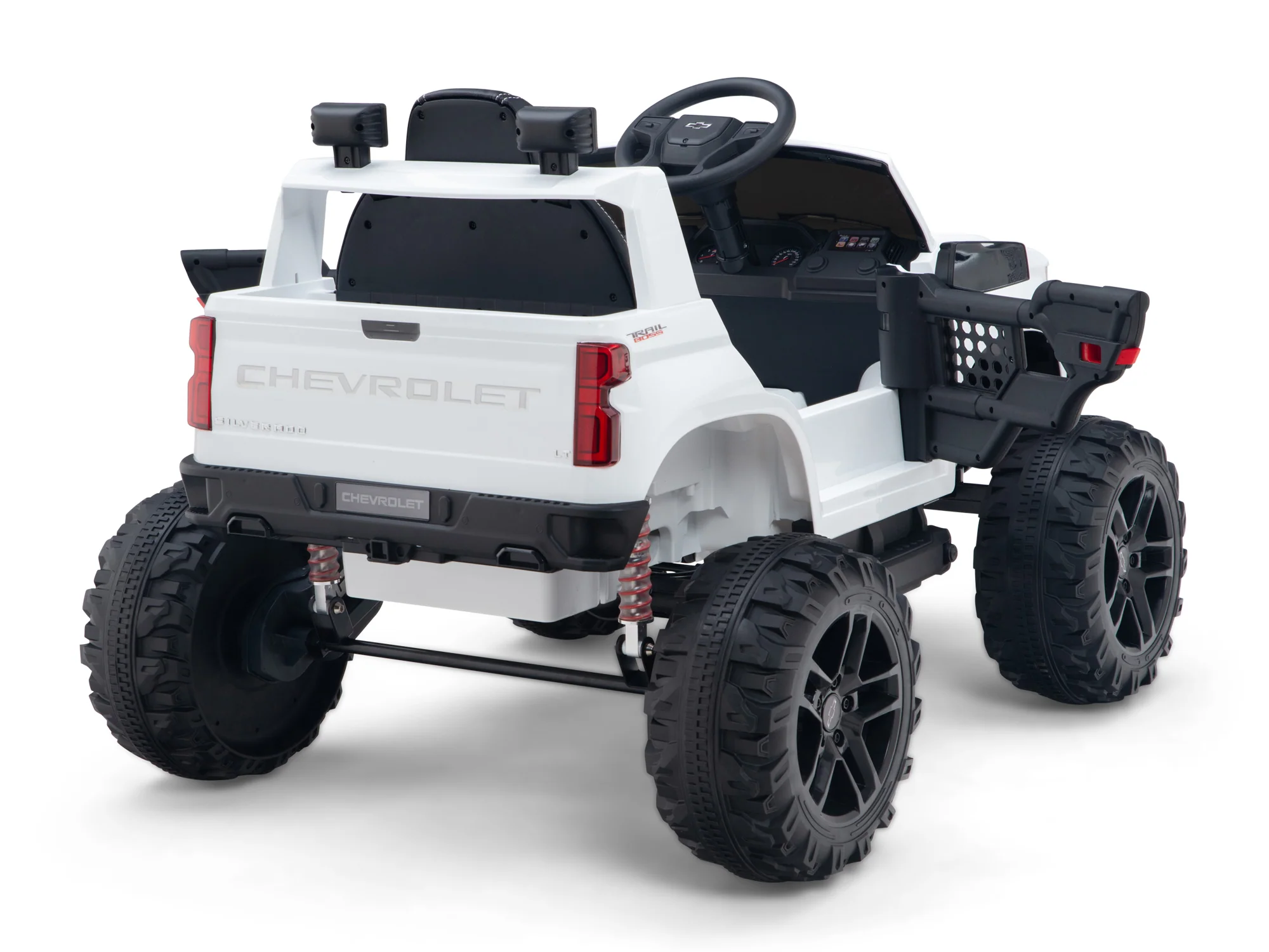 Chevy Silverado Monster Pickup Truck Ride On Toy Truck For Children W/Magic Cars® Wireless Parental Control - Image 133