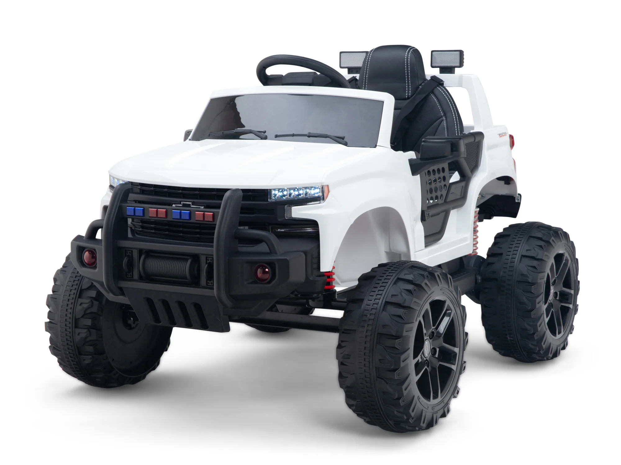 Chevy Silverado Monster Pickup Truck Ride On Toy Truck For Children W/Magic Cars® Wireless Parental Control - Image 140