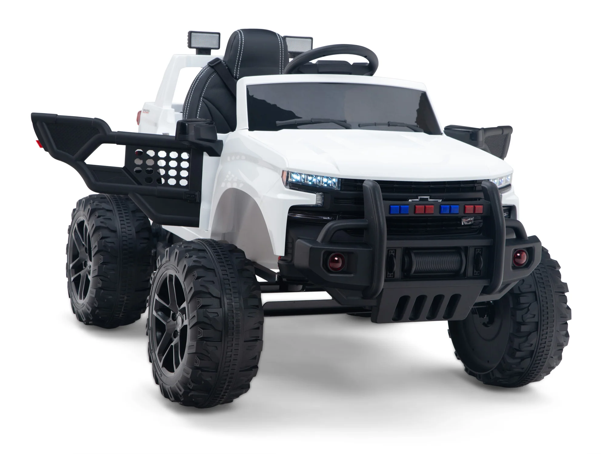 Chevy Silverado Monster Pickup Truck Ride On Toy Truck For Children W/Magic Cars® Wireless Parental Control - Image 144