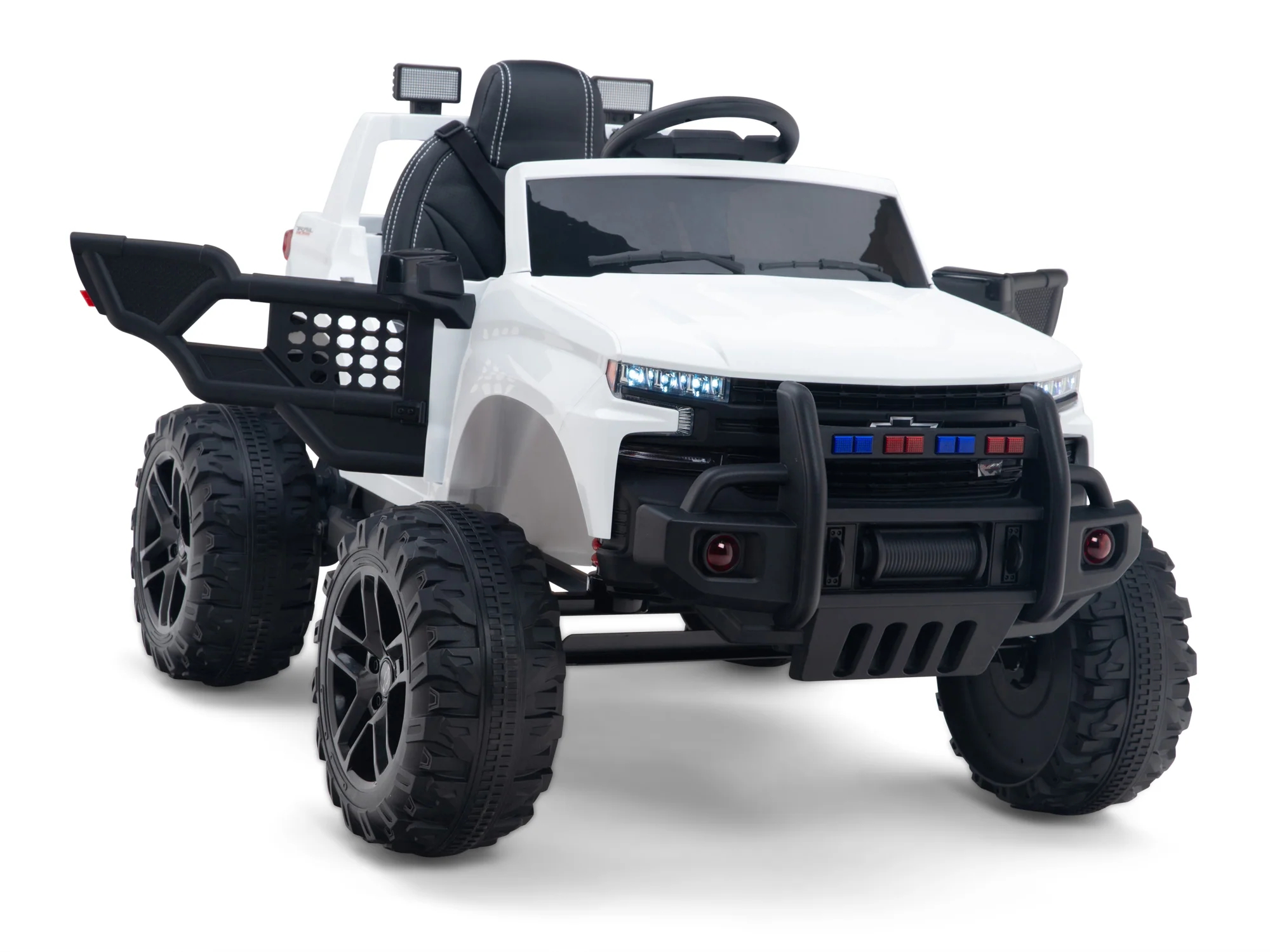Chevy Silverado Monster Pickup Truck Ride On Toy Truck For Children W/Magic Cars® Wireless Parental Control - Image 145