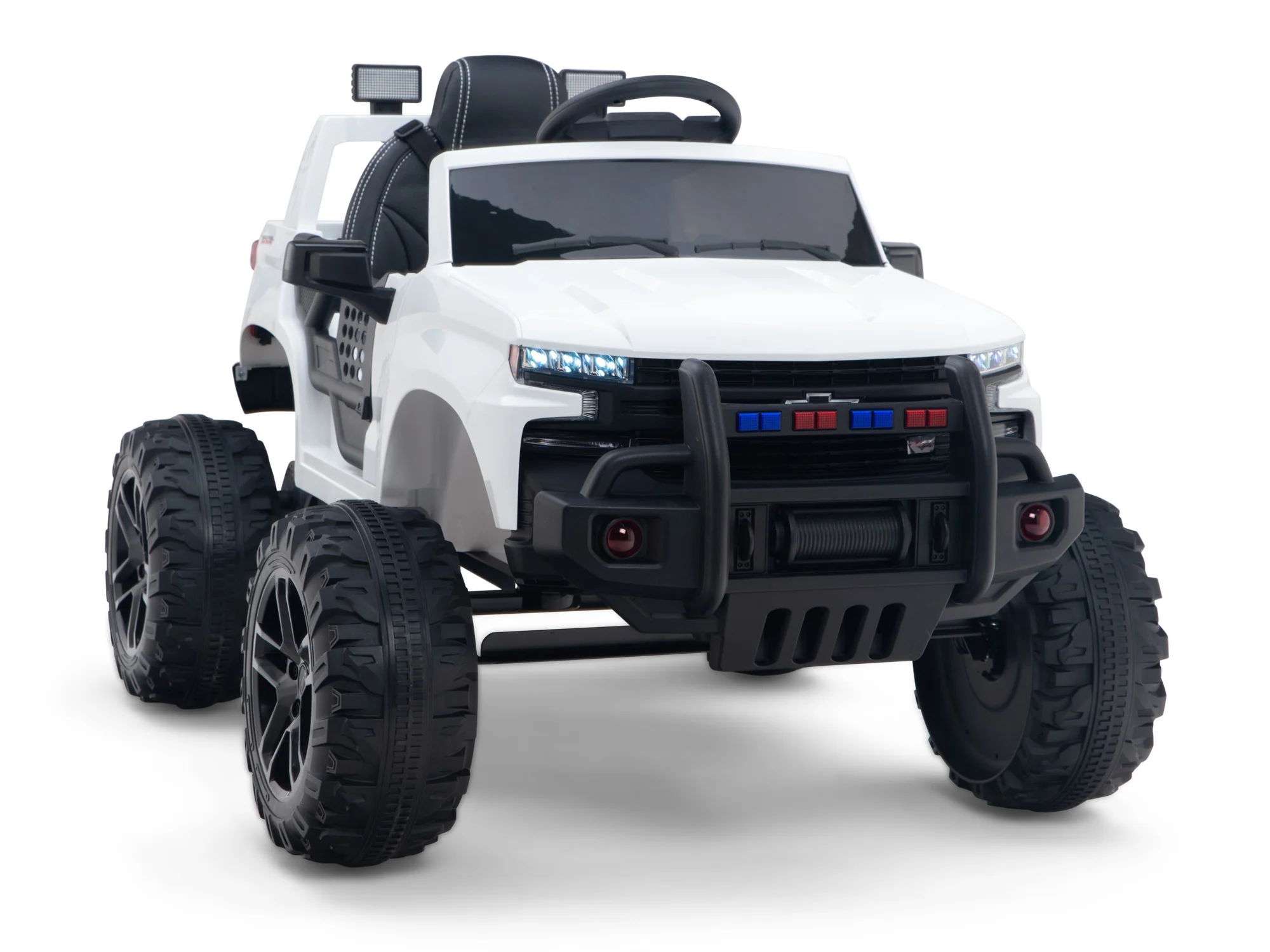 Chevy Silverado Monster Pickup Truck Ride On Toy Truck For Children W/Magic Cars® Wireless Parental Control - Image 147