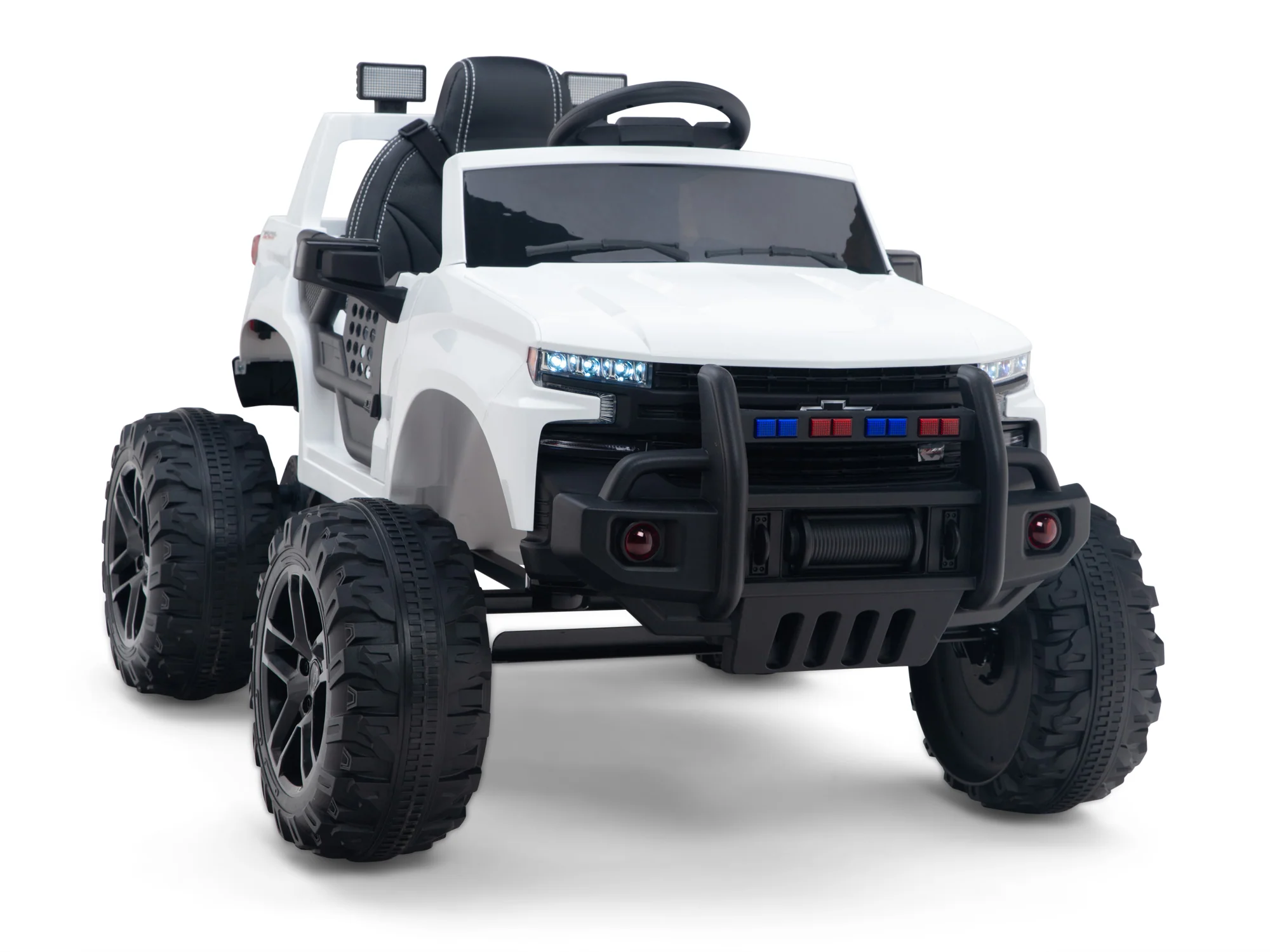 Chevy Silverado Monster Pickup Truck Ride On Toy Truck For Children W/Magic Cars® Wireless Parental Control - Image 148