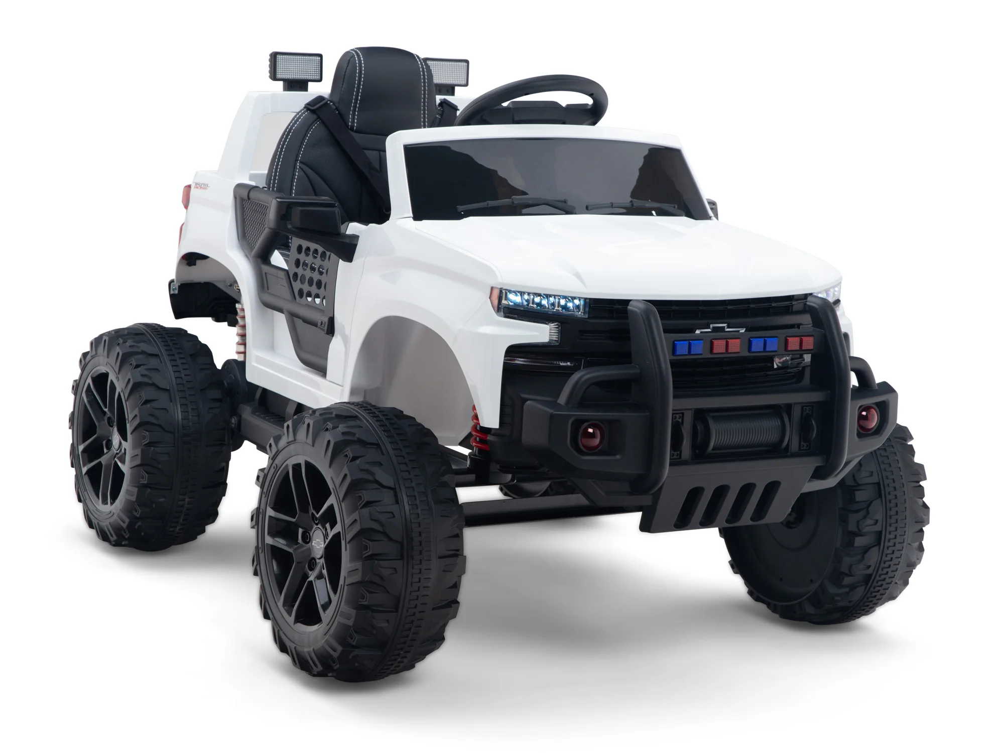 Chevy Silverado Monster Pickup Truck Ride On Toy Truck For Children W/Magic Cars® Wireless Parental Control - Image 150