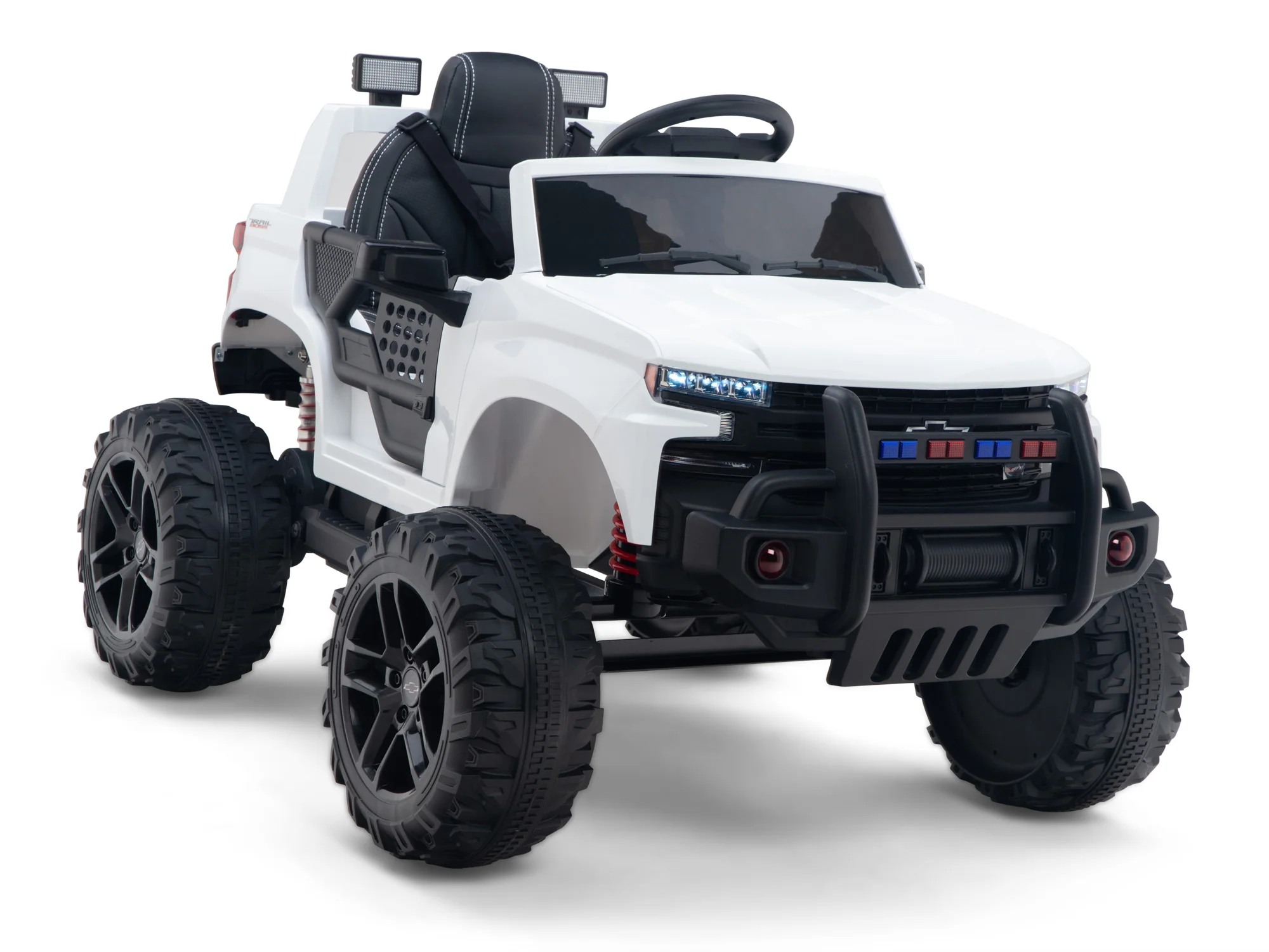 Chevy Silverado Monster Pickup Truck Ride On Toy Truck For Children W/Magic Cars® Wireless Parental Control - Image 151