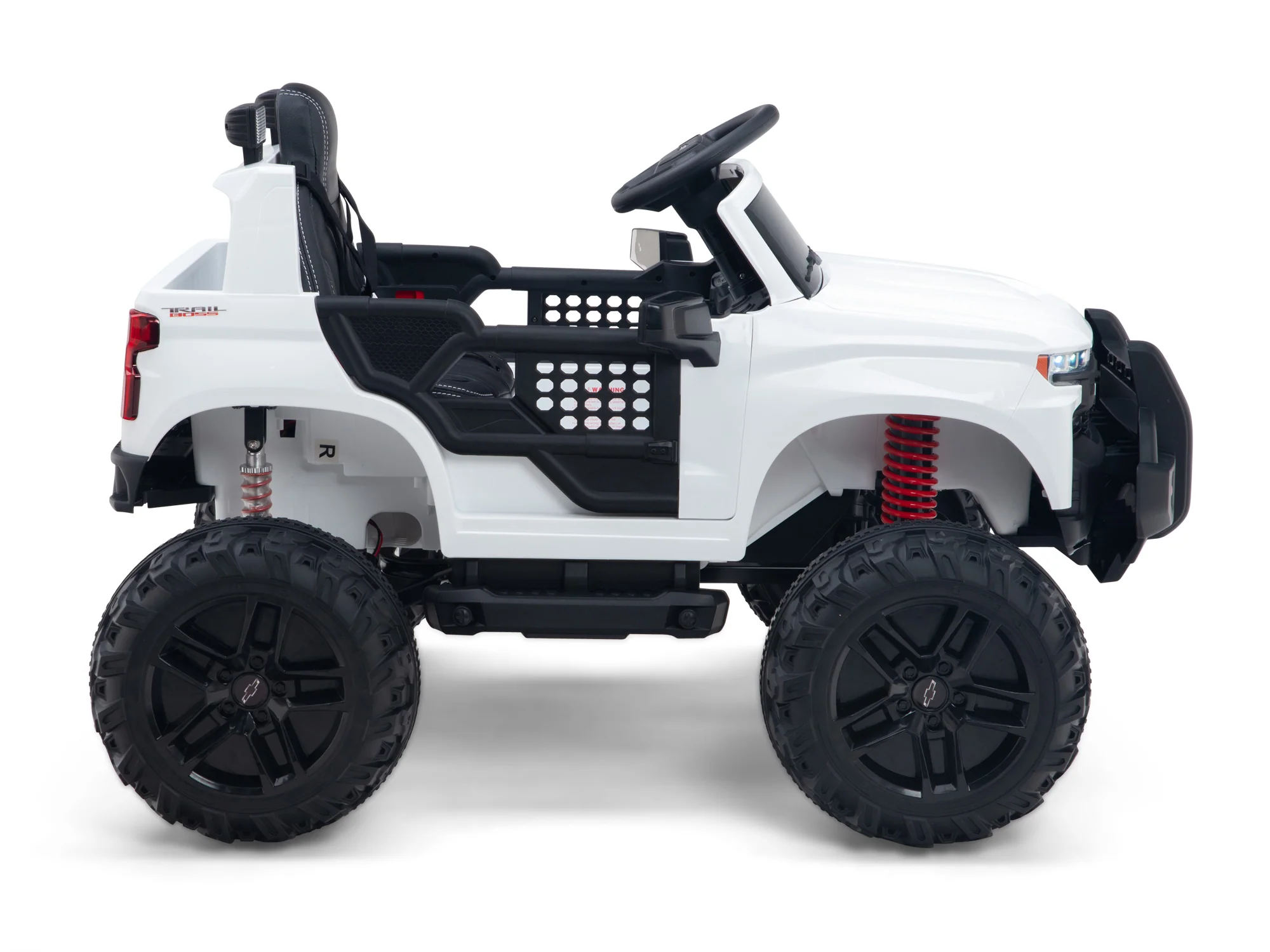 Chevy Silverado Monster Pickup Truck Ride On Toy Truck For Children W/Magic Cars® Wireless Parental Control - Image 153
