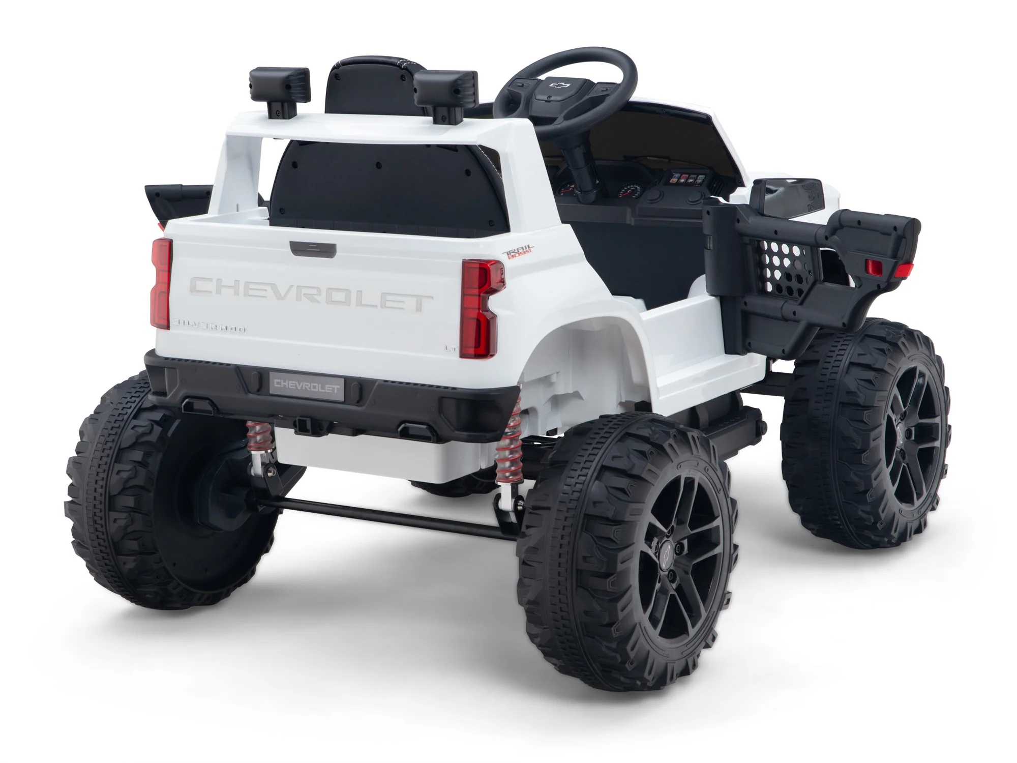 Chevy Silverado Monster Pickup Truck Ride On Toy Truck For Children W/Magic Cars® Wireless Parental Control - Image 155