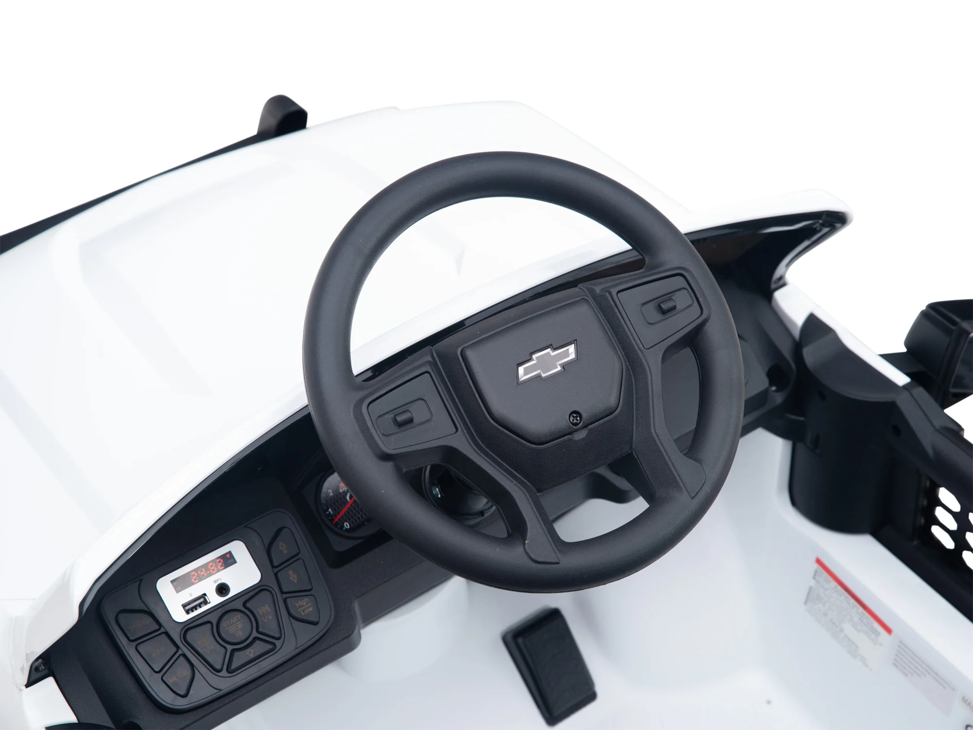 Chevy Silverado Monster Pickup Truck Ride On Toy Truck For Children W/Magic Cars® Wireless Parental Control - Image 158