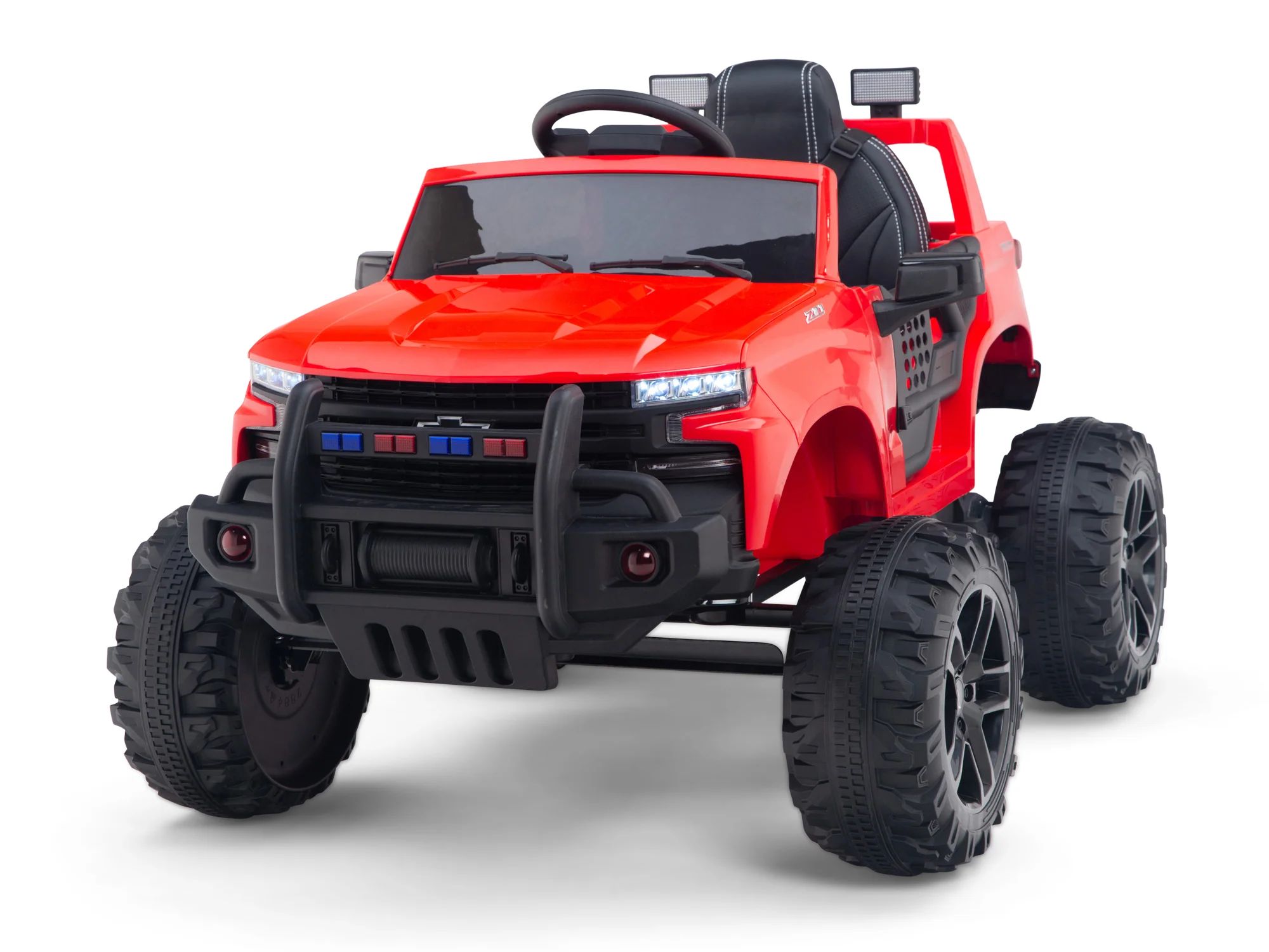 Chevy Silverado Monster Pickup Truck Ride On Toy Truck For Children W/Magic Cars® Wireless Parental Control - Image 16