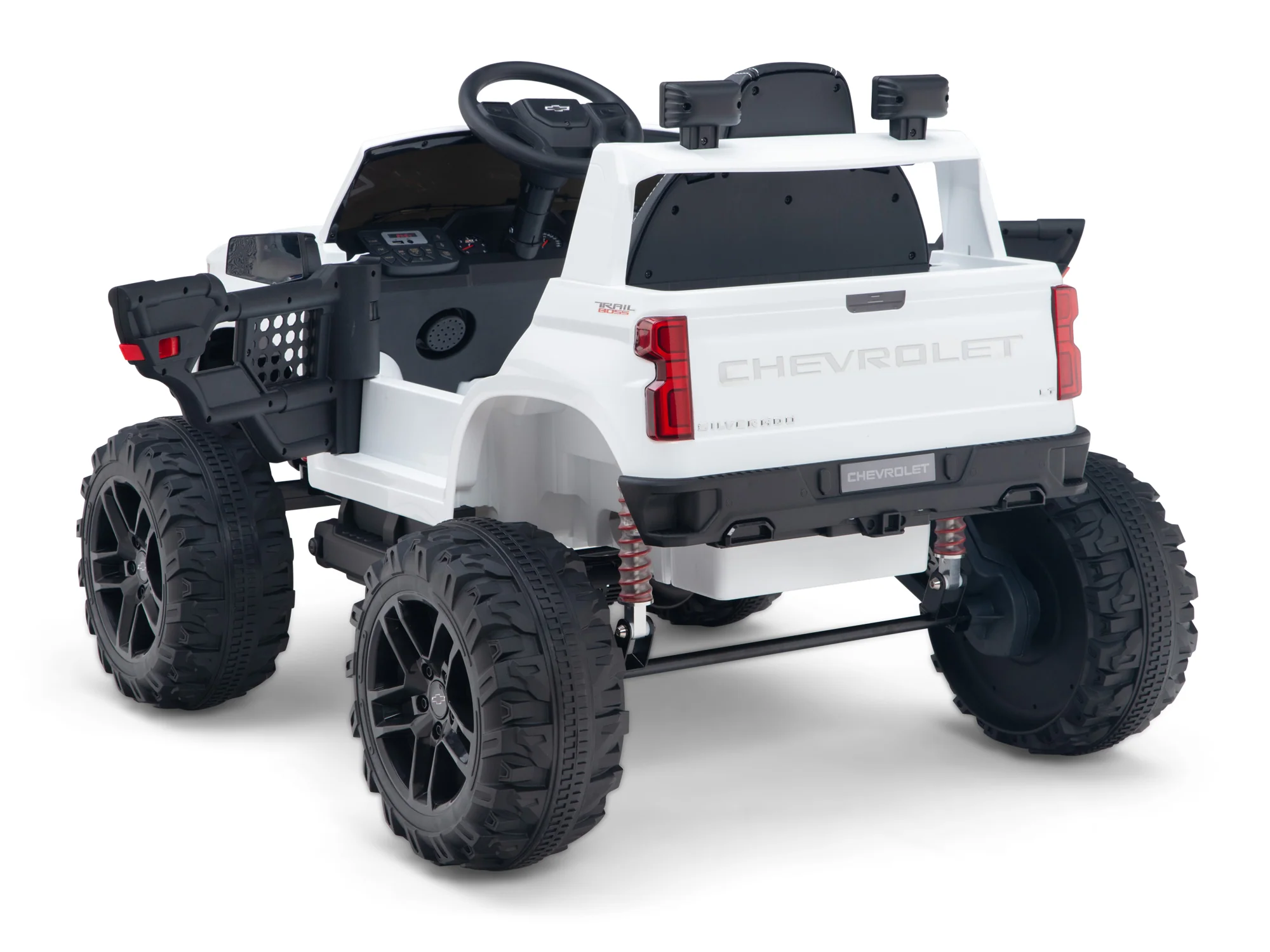 Chevy Silverado Monster Pickup Truck Ride On Toy Truck For Children W/Magic Cars® Wireless Parental Control - Image 161