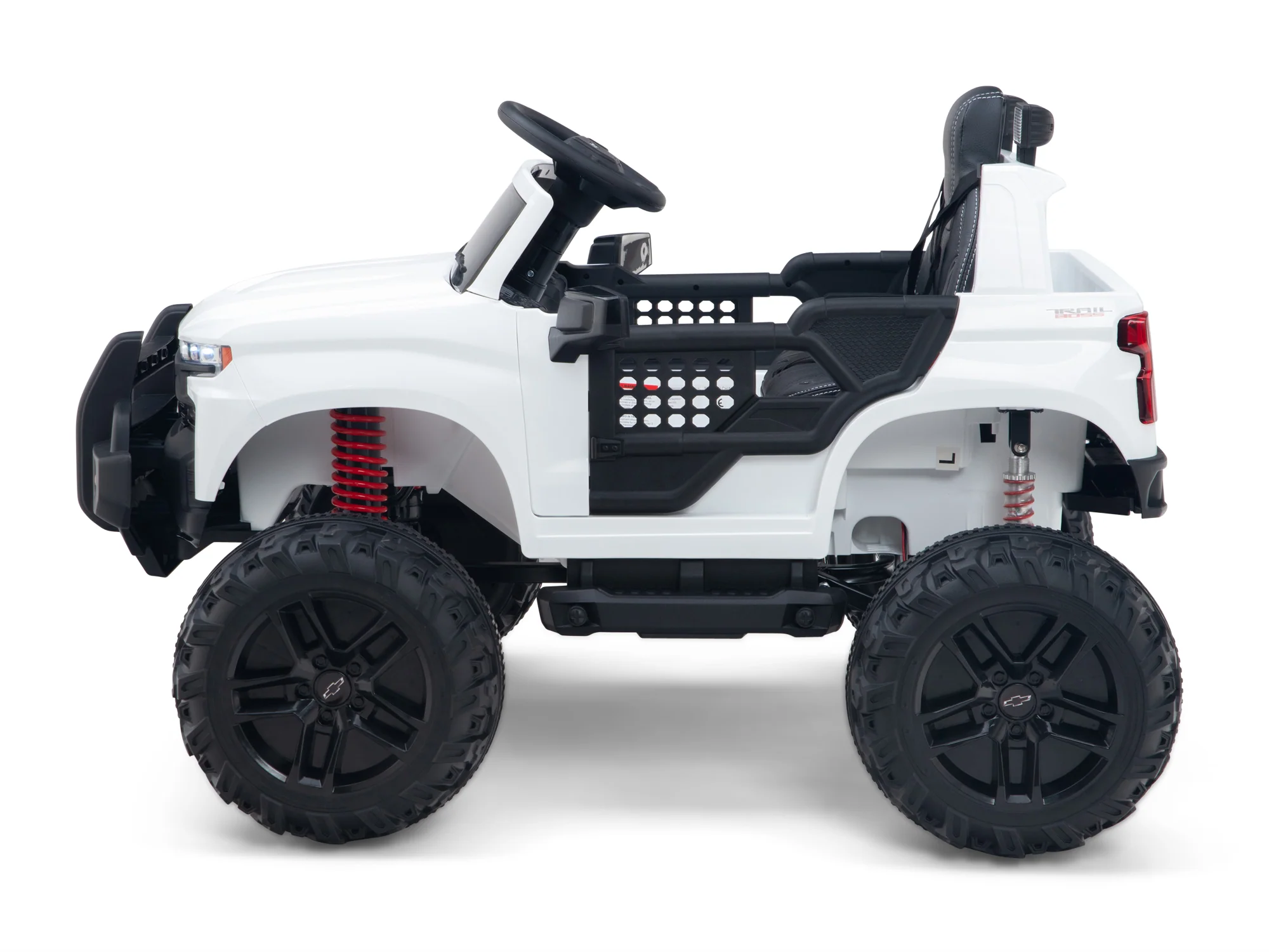 Chevy Silverado Monster Pickup Truck Ride On Toy Truck For Children W/Magic Cars® Wireless Parental Control - Image 163
