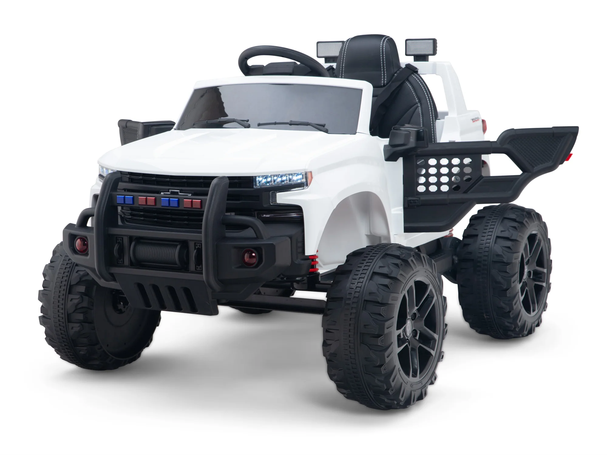 Chevy Silverado Monster Pickup Truck Ride On Toy Truck For Children W/Magic Cars® Wireless Parental Control - Image 165