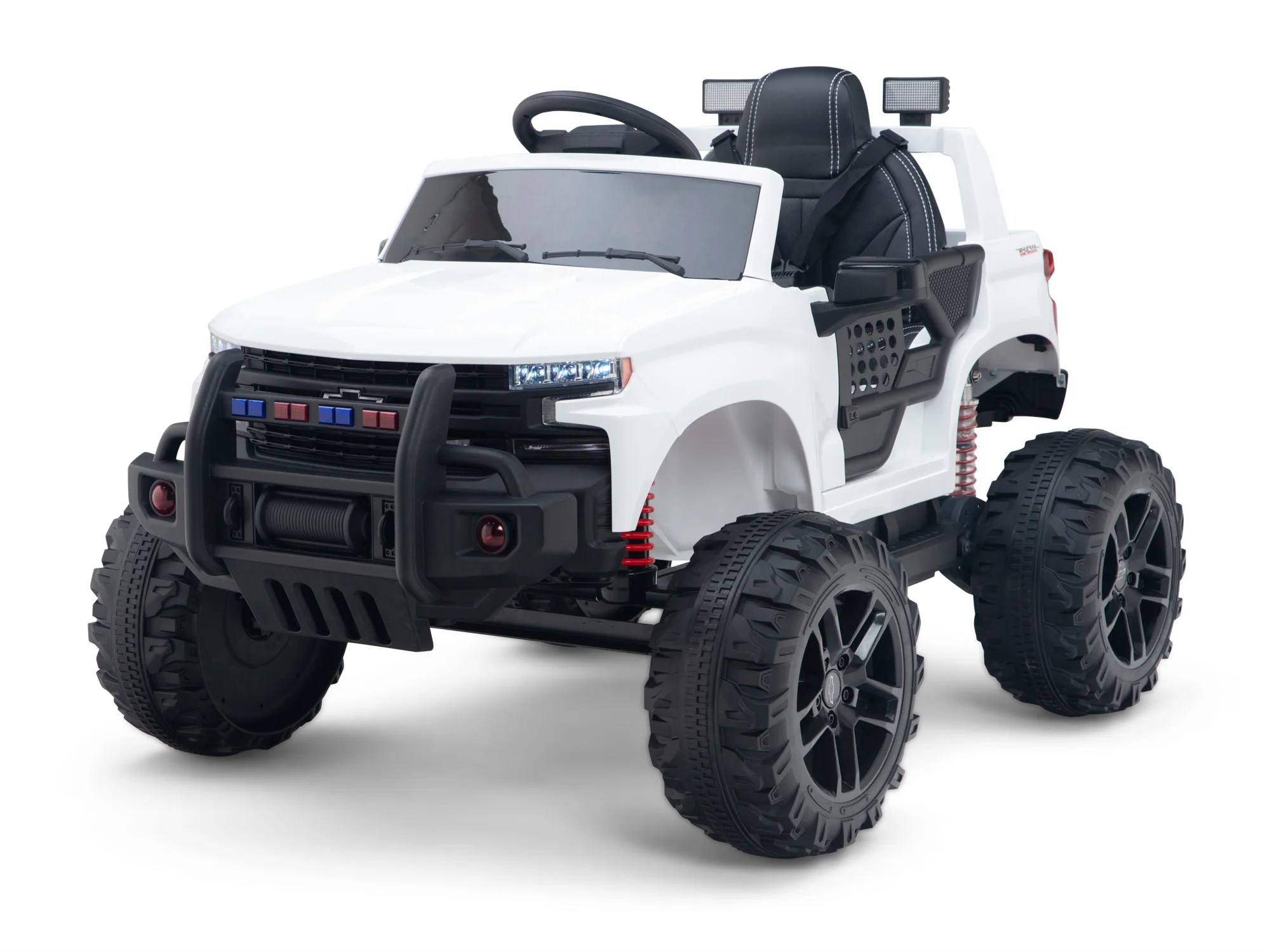 Chevy Silverado Monster Pickup Truck Ride On Toy Truck For Children W/Magic Cars® Wireless Parental Control - Image 167
