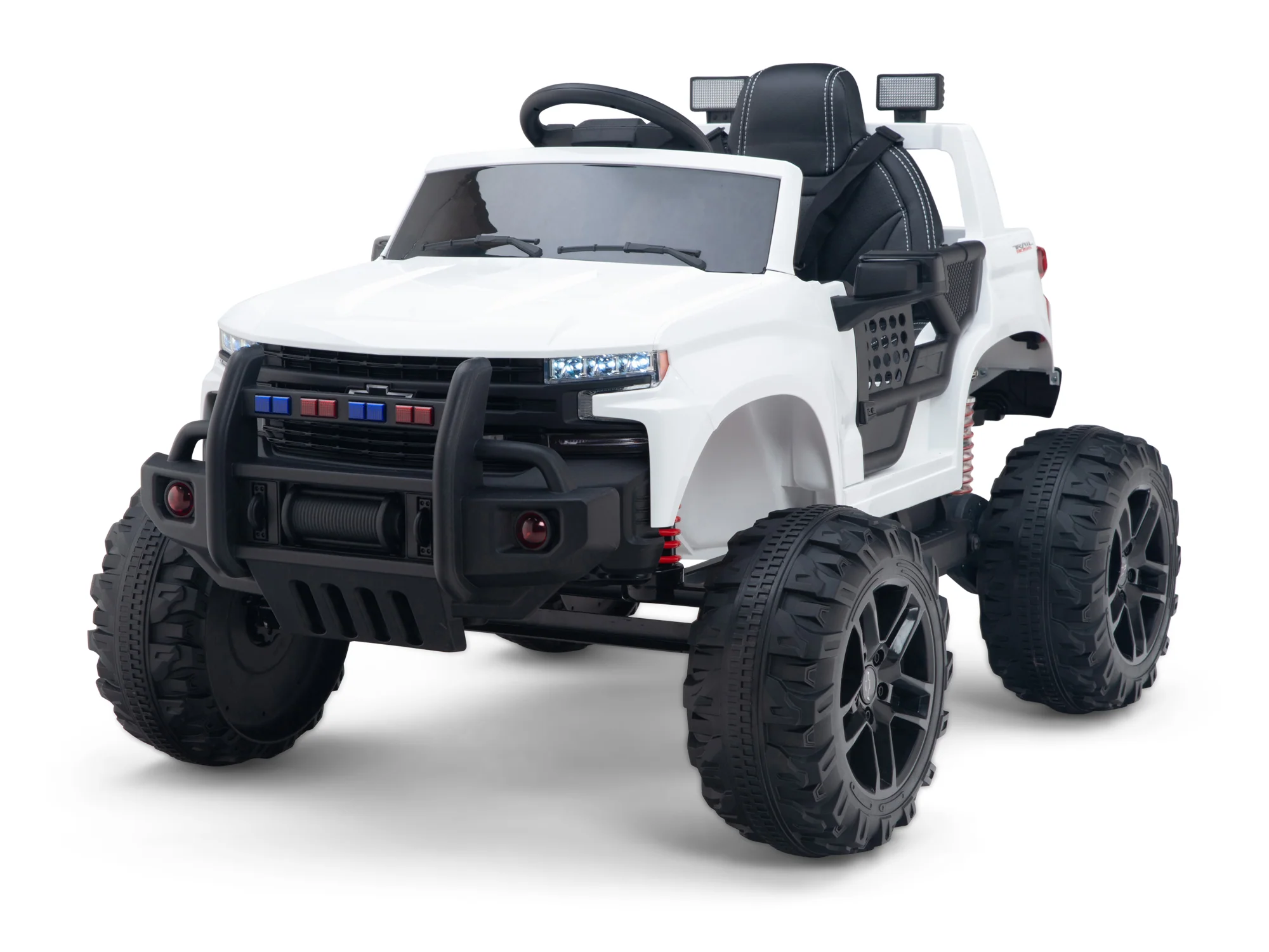 Chevy Silverado Monster Pickup Truck Ride On Toy Truck For Children W/Magic Cars® Wireless Parental Control - Image 169