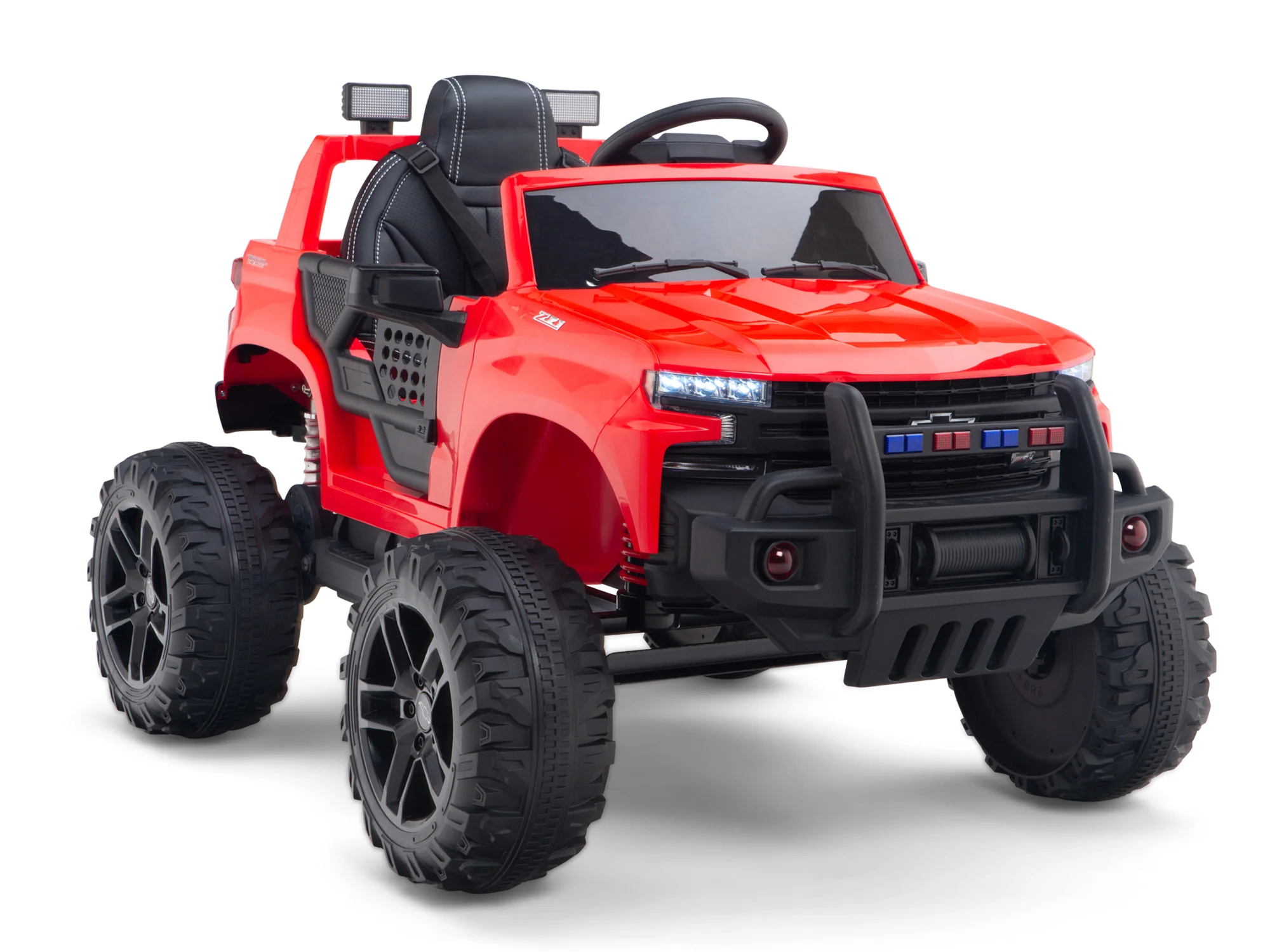 Chevy Silverado Monster Pickup Truck Ride On Toy Truck For Children W/Magic Cars® Wireless Parental Control - Image 17