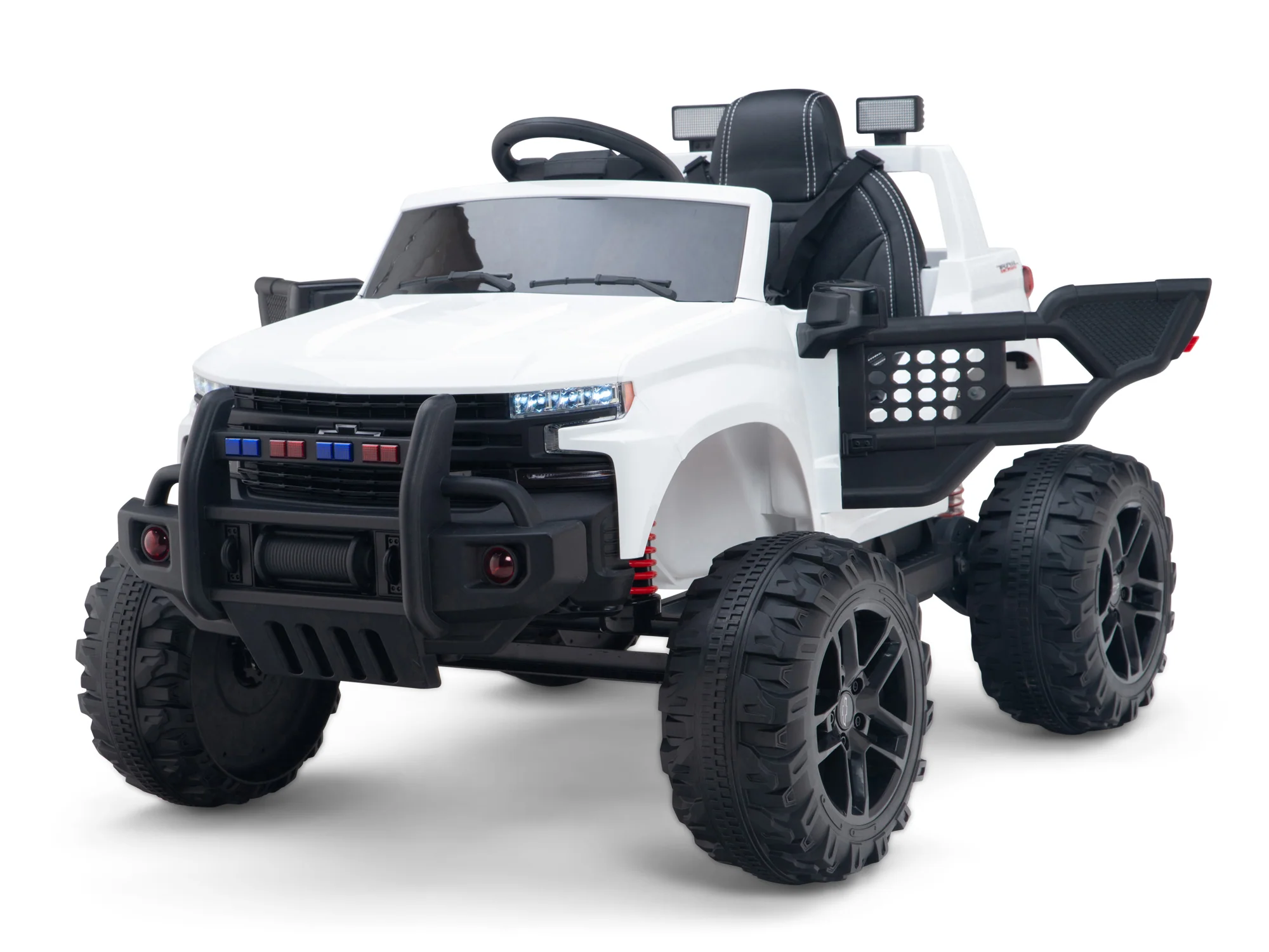 Chevy Silverado Monster Pickup Truck Ride On Toy Truck For Children W/Magic Cars® Wireless Parental Control - Image 172
